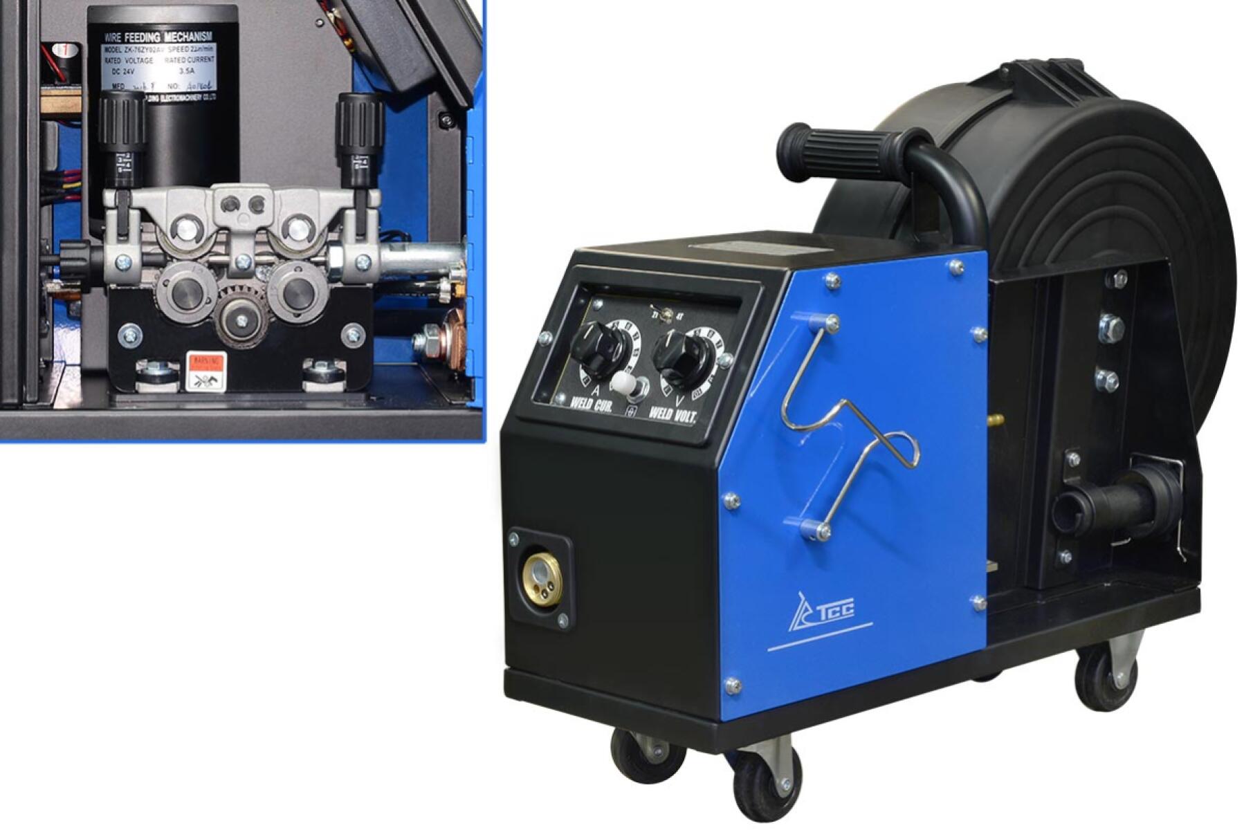Закрытый подающий механизм, 4 ролика для PRO MIG/MMA-400/500F / wire feeder Закрытый подающий механизм, 4 ролика для PRO MIG/MMA-400/500F / wire feeder