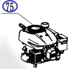 Двигатель бензиновый KV180A SAV (G46;51;53)/Gasoline engine KV180A SAV (G46;51;53), №51 (31303500020) Двигатель бензиновый KV180A SAV (G46;51;53)/Gasoline engine KV180A SAV (G46;51;53), №51 (31303500020)