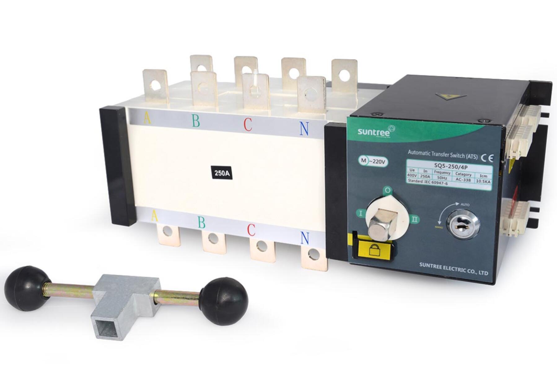 Реверсивный рубильник SQ5-250/4 ~400V In250A Реверсивный рубильник SQ5-250/4 ~400V In250A