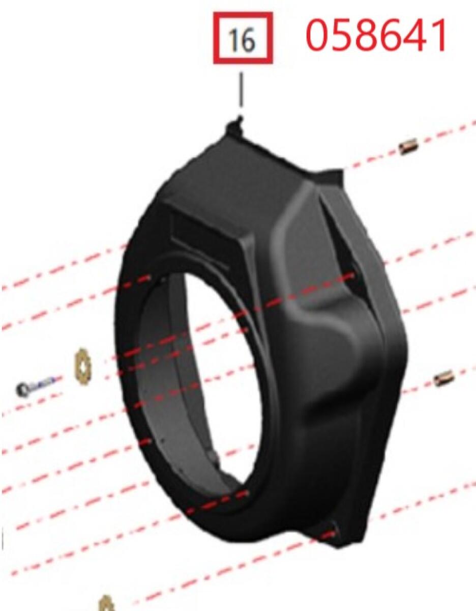 Кожух маховика-вентилятора SDG 6500EHA,192FE (Цвет зелёный) Sh / Cooling fan case (TSS SDG6500EHA-SP-3-5-16) Кожух маховика-вентилятора SDG 6500EHA,192FE (Цвет зелёный) Sh / Cooling fan case (TSS SDG6500EHA-SP-3-5-16)