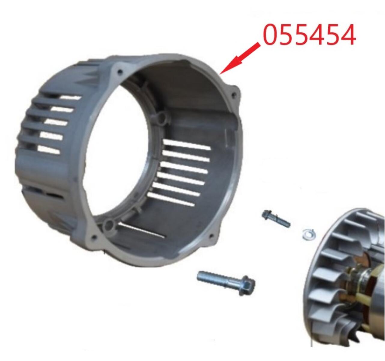 Крышка альтернатора (к двигателю) SDG 7500(..),CP195FE Cm / Alternator cover to the engine (33191-00023-00)
