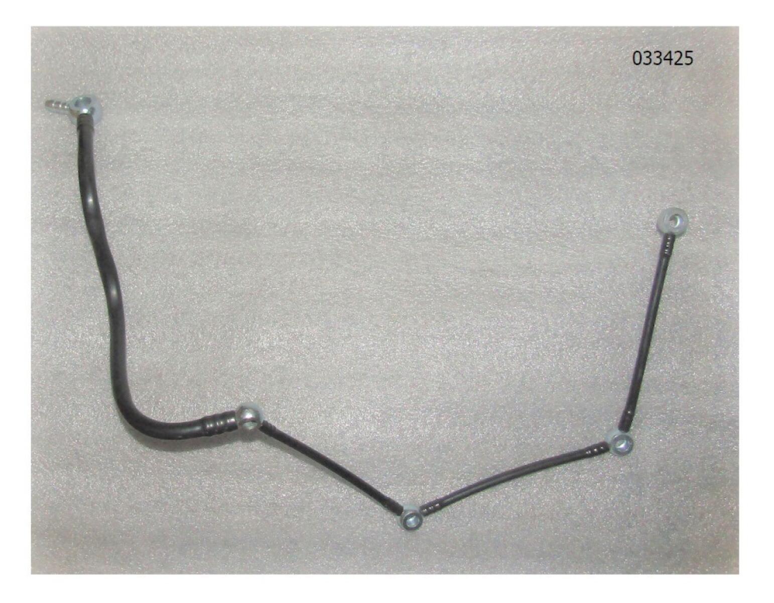 Трубка дренажная форсунок TDA-N30 4LT/Injector leak off pipe assembly Трубка дренажная форсунок TDA-N30 4LT/Injector leak off pipe assembly