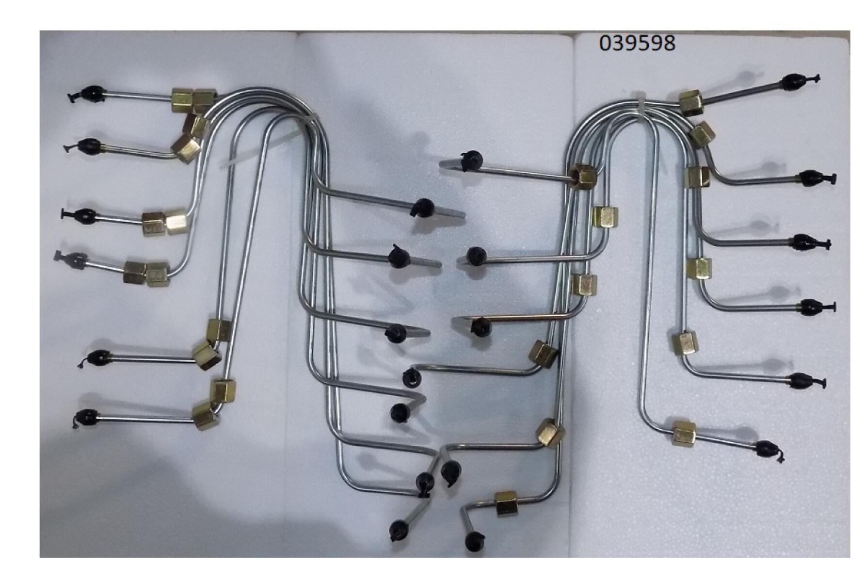 Трубки топливные высокого давления (к-т на 1 дв-ль,12 шт) TDA-N 550 12VTE/High Pressure pipes kit (1 Трубки топливные высокого давления (к-т на 1 дв-ль,12 шт) TDA-N 550 12VTE/High Pressure pipes kit (1