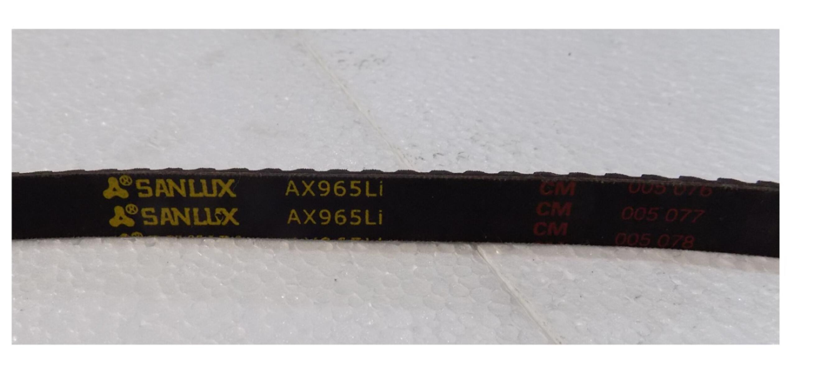 Ремень приводной генератора TDQ 15 4L/V-Belt (AX965Li) Ремень приводной генератора TDQ 15 4L/V-Belt (AX965Li)