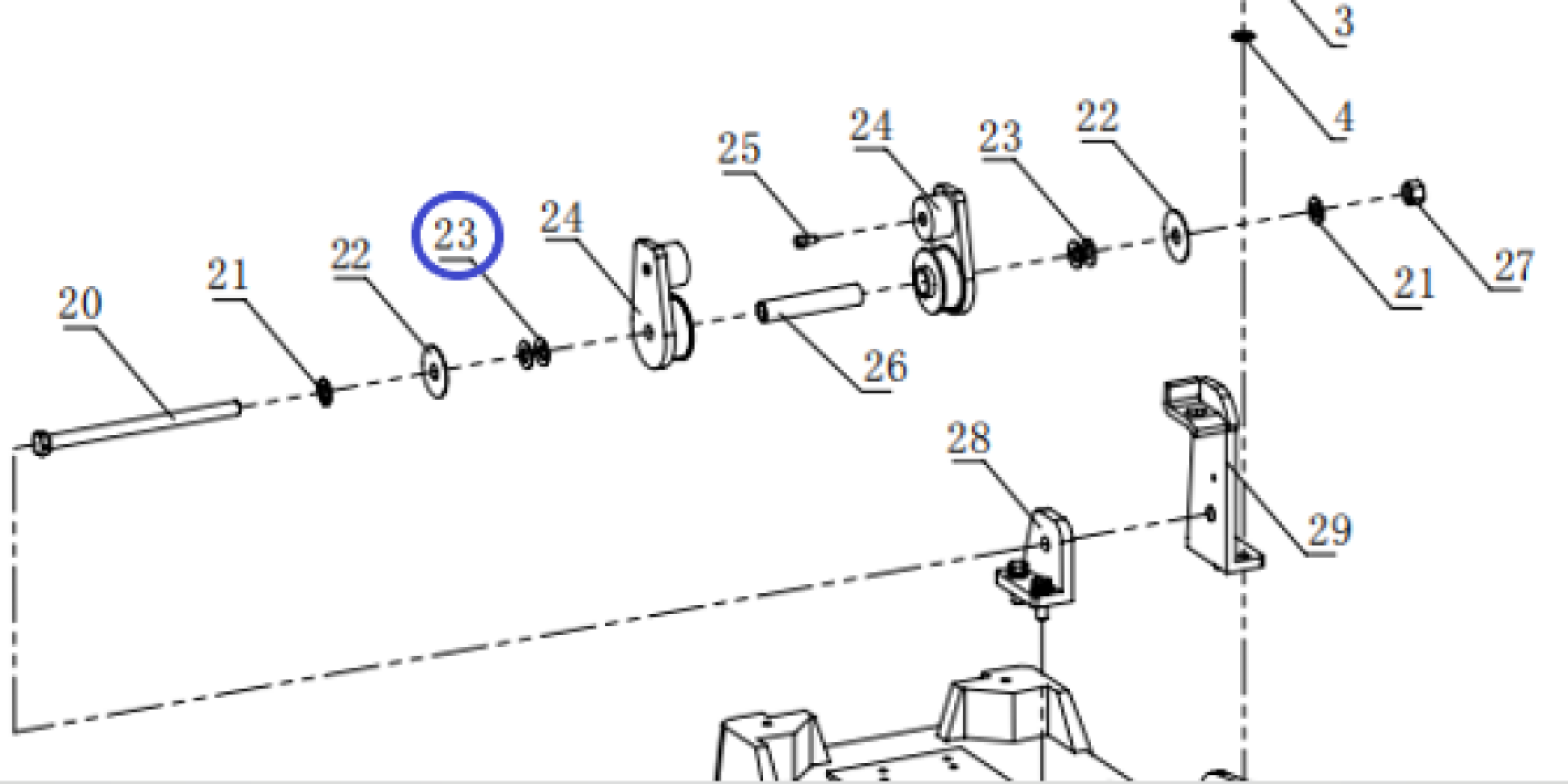 Шайба двойная TSS-CP-220/Butteryfly washer, CNP330Y-1-B23 (4041200003) Шайба двойная TSS-CP-220/Butteryfly washer, CNP330Y-1-B23 (4041200003)
