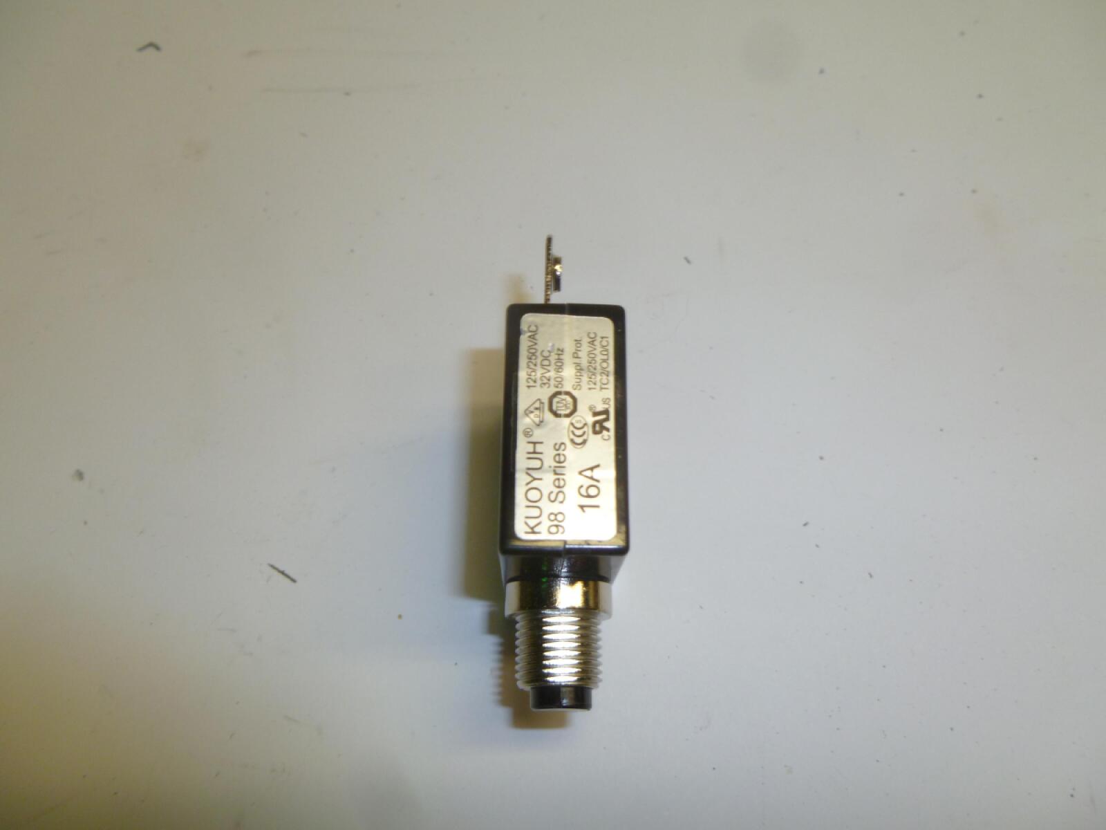 Предохранитель (тепловое реле) 16A SGG 10000(..) Lf / AC Automatic fuse 16A Предохранитель (тепловое реле) 16A SGG 10000(..) Lf / AC Automatic fuse 16A