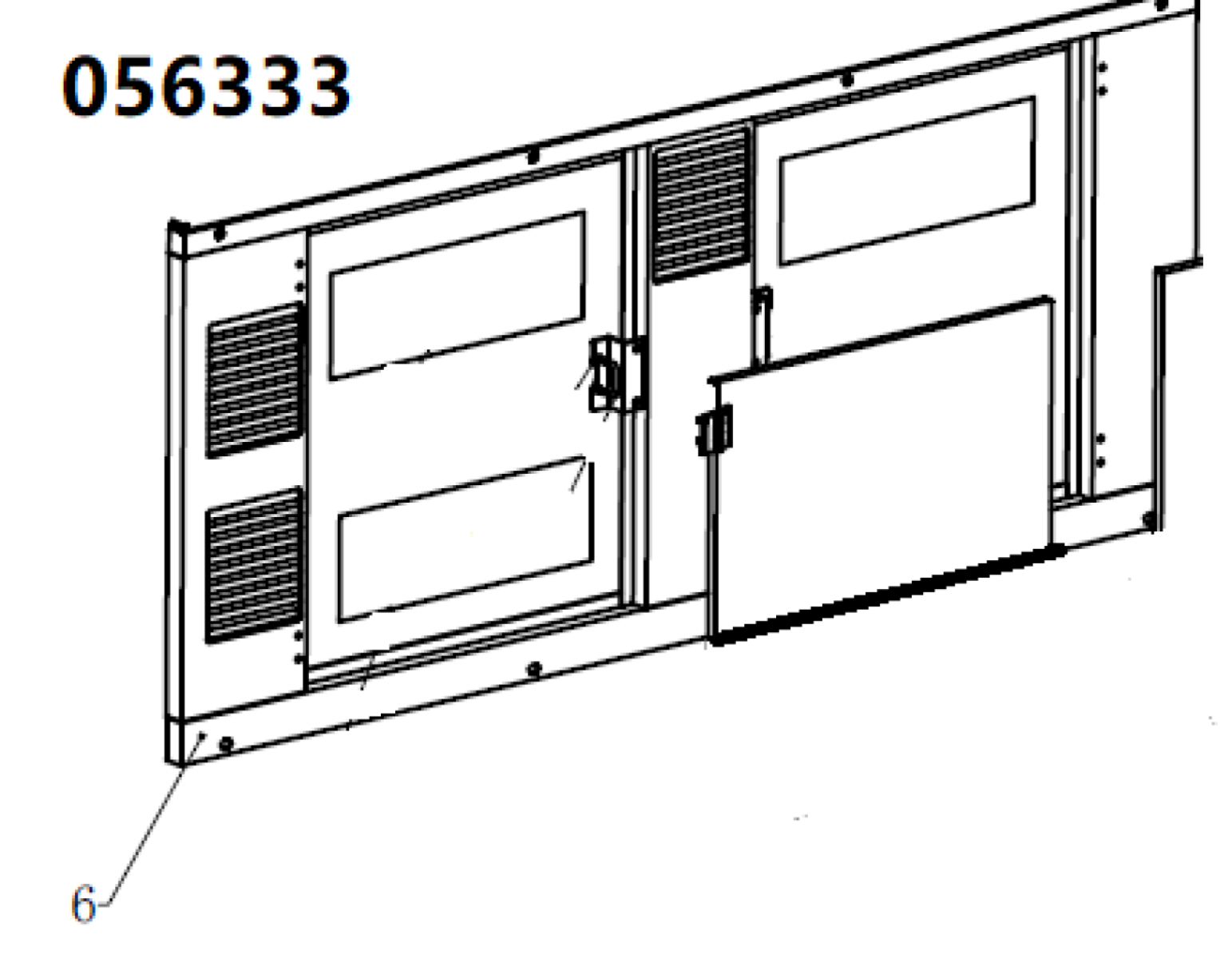 TSS DUAL DWG-500 / Position 6 - Right-side plate (33014-02539-00)