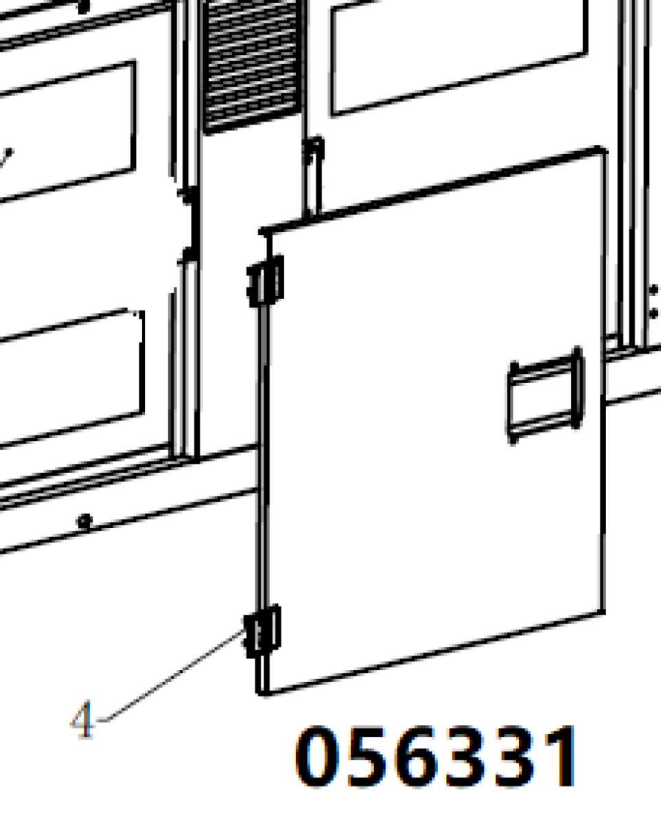 TSS DUAL DWG-500 / Position 4 - Hinge (70002-02613-00) TSS DUAL DWG-500 / Position 4 - Hinge (70002-02613-00)