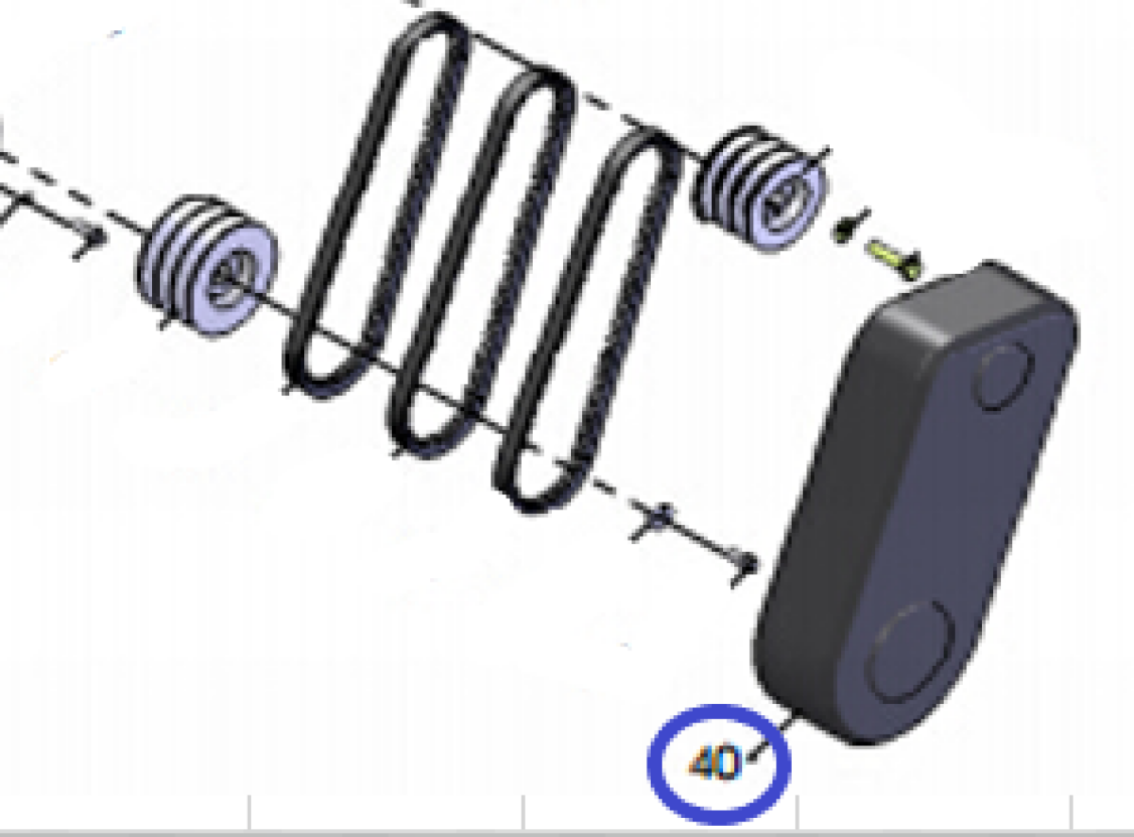 Кожух ремня TSS RH-450H&L/belt guard TSS RH-450, №40 (Q450-040) Кожух ремня TSS RH-450H&L/belt guard TSS RH-450, №40 (Q450-040)