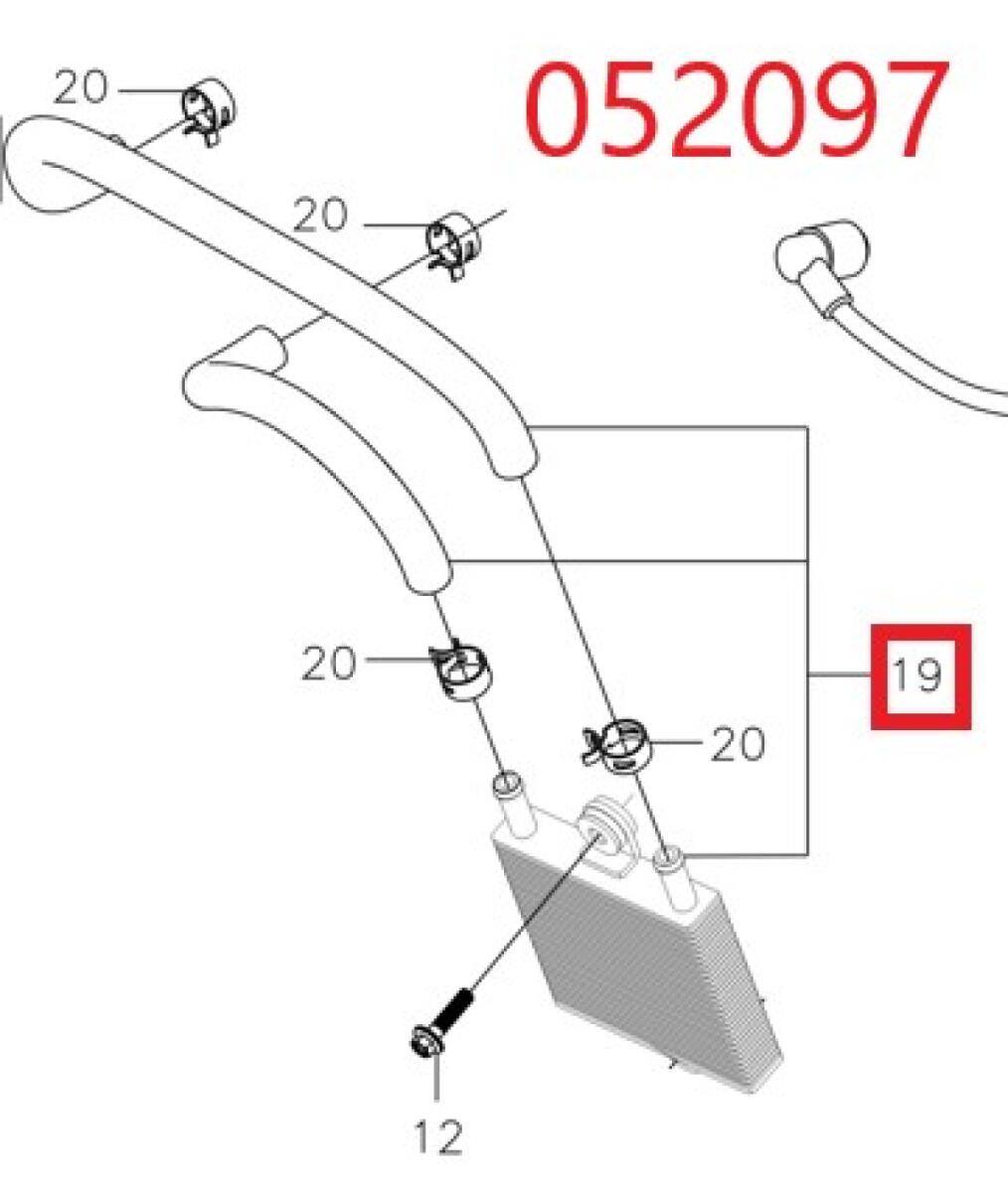 Радиатор масляный SGG 12000(.L.),LC2V80FD / Oil cooler (160010110-0001) Радиатор масляный SGG 12000(.L.),LC2V80FD / Oil cooler (160010110-0001)