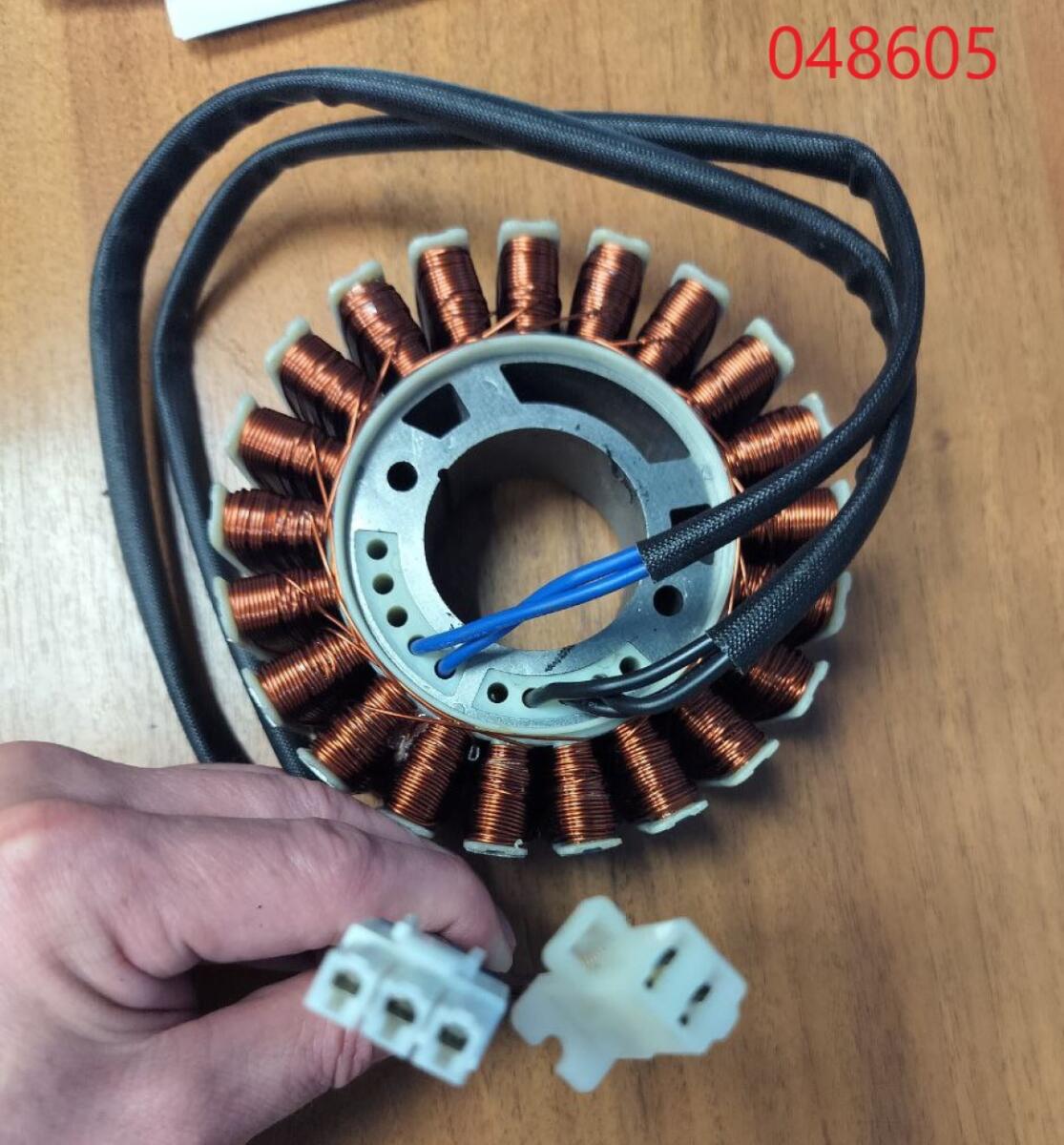 Статор альтернатора инверторный 230V SGG 3000Si (ESi), KM165F/ Inverter motor stator 230V (02.09.30120-280007-00)