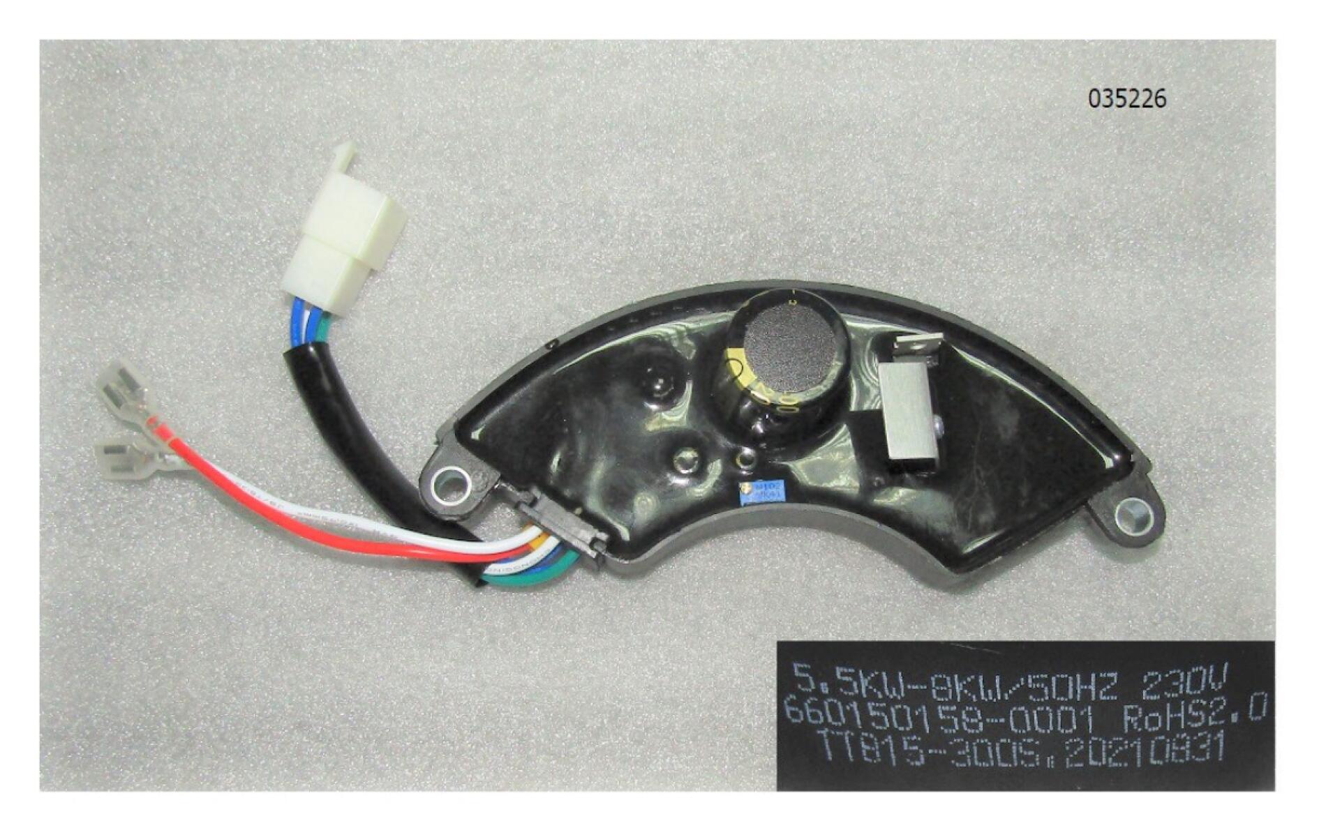 Регулятор напряжения SGG 9000ELA (230V,5,5-8,0 kw,6 контактов) / AVR 230V (660150158-0001) Регулятор напряжения SGG 9000ELA (230V,5,5-8,0 kw,6 контактов) / AVR 230V (660150158-0001)
