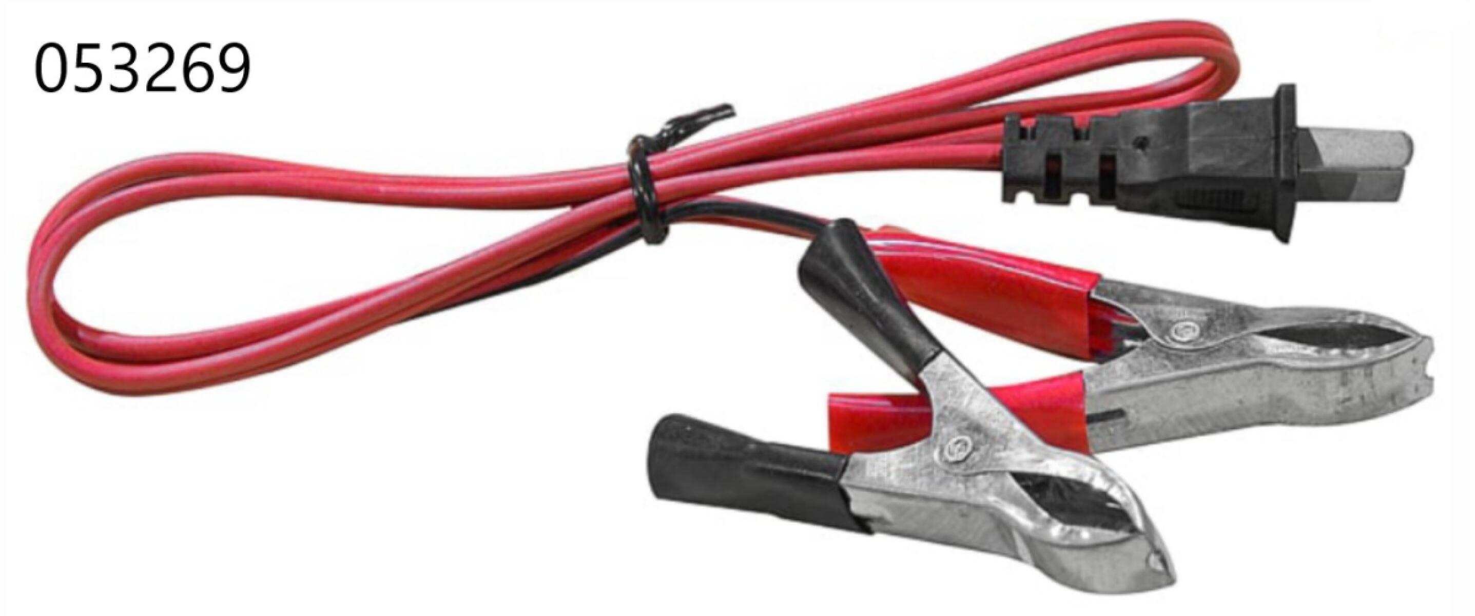 Кабель зарядный 12В с зажимами (V-образная вилка) KM / Battery clamp Кабель зарядный 12В с зажимами (V-образная вилка) KM / Battery clamp
