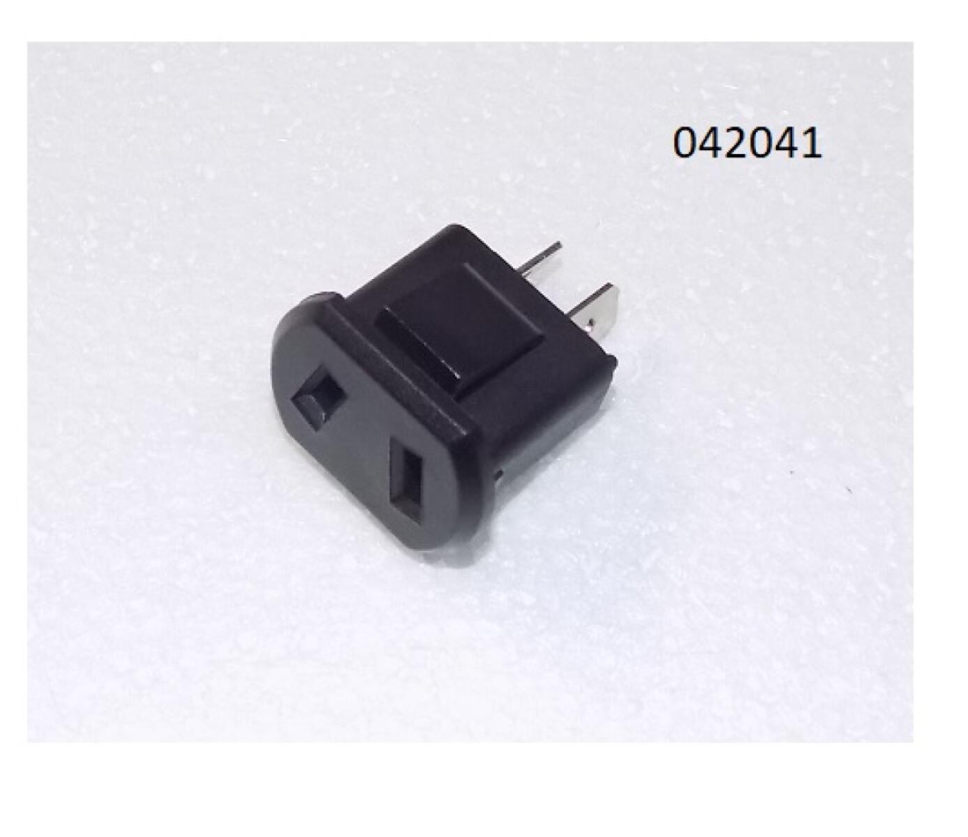 Разъем зарядки аккумуляторов 12V SGG 1800Si-3000ESi,KM (V-образный) / V-socket 12V