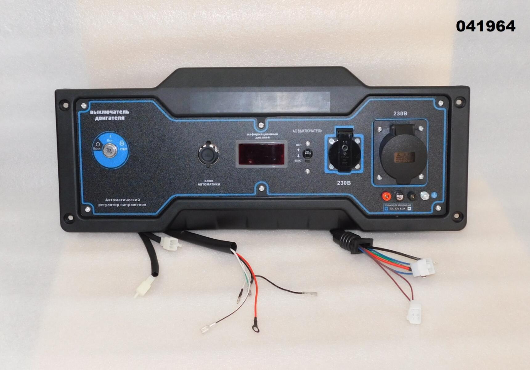 Панель управления в сборе SGG 6000EHNA / Control panel assy (02.07.35610-TSS800022-H205)