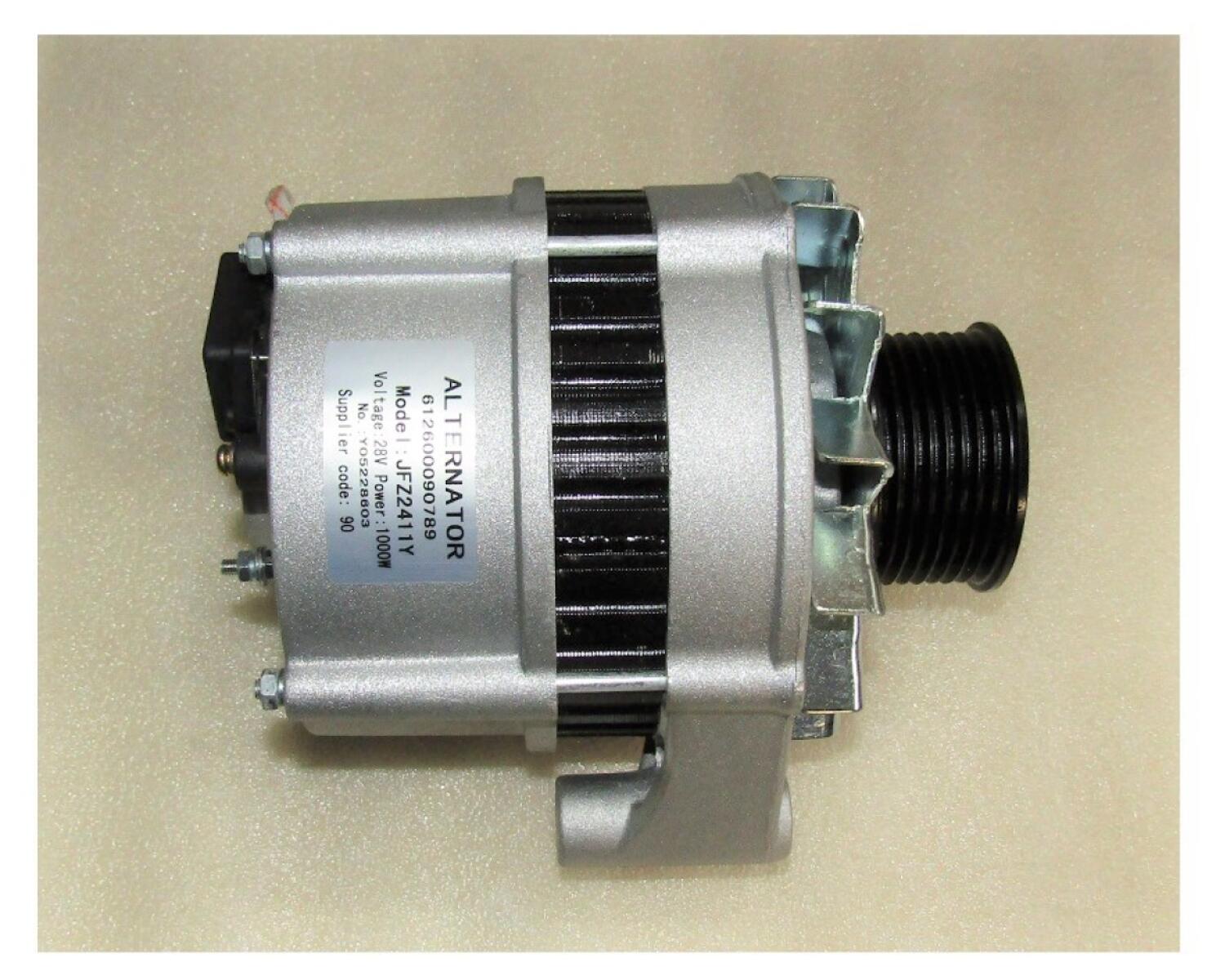 Генератор зарядный Ricardo R6126A-260DE; TDK 260 6L (D=61,1р/30 мм) /Battery charging generator Генератор зарядный Ricardo R6126A-260DE; TDK 260 6L (D=61,1р/30 мм) /Battery charging generator