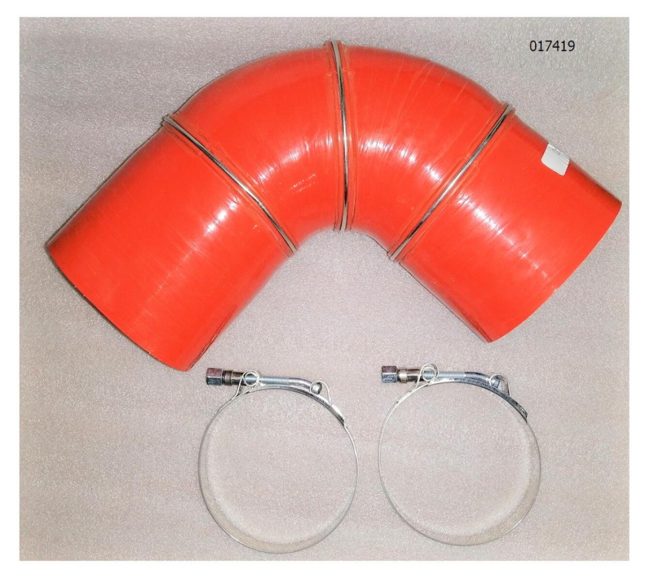 Рукав соединительный коленчатый D=102mm/Rubber elbow pipe (2112438) Рукав соединительный коленчатый D=102mm/Rubber elbow pipe (2112438)