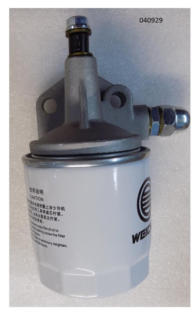 Фильтр масляный в сборе с кронштейном WP2.3D33E200/Oil filter assy