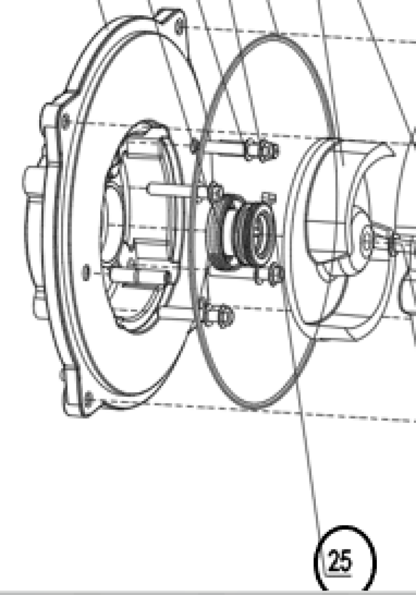 Шпонка механического уплотнителя TSS PDST100E/Flat key PDST100E, №25 (33400-00015-00) Шпонка механического уплотнителя TSS PDST100E/Flat key PDST100E, №25 (33400-00015-00)