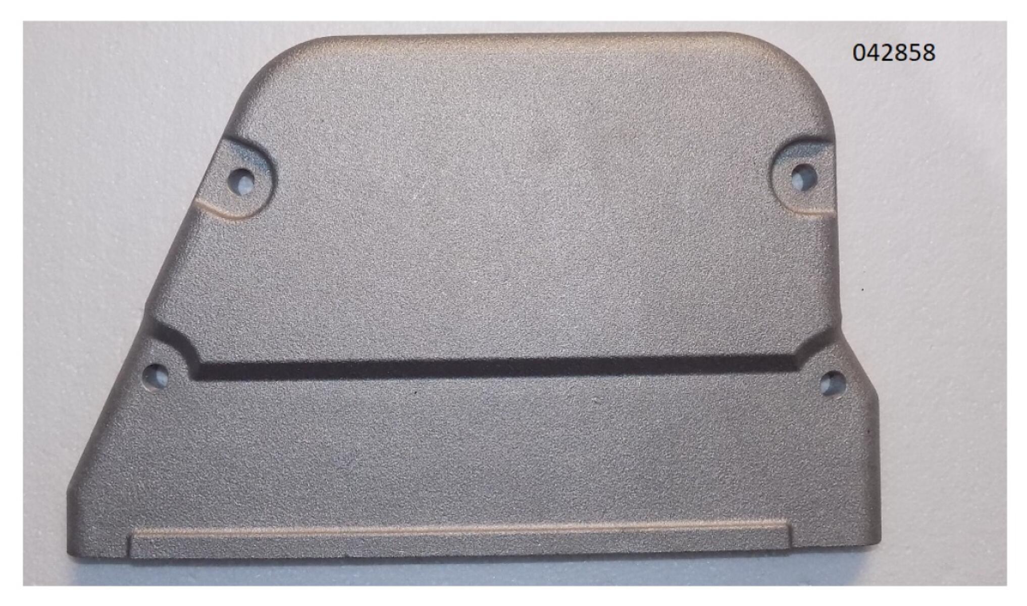 Крышка кожуха ремня виброузла TSS-CP-350/Belt Cover (Lower-Out) №4 (2304-00004-1) Крышка кожуха ремня виброузла TSS-CP-350/Belt Cover (Lower-Out) №4 (2304-00004-1)