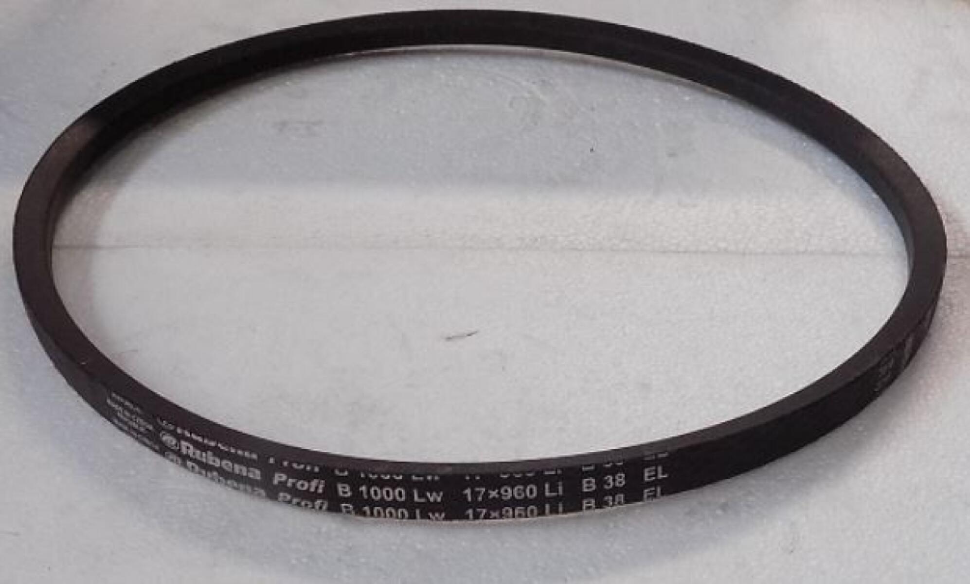 Ремень приводной гладкий (B1000Lw, 17x960Li, B38EL) для TSS-VP260DE/V-Belt Ремень приводной гладкий (B1000Lw, 17x960Li, B38EL) для TSS-VP260DE/V-Belt