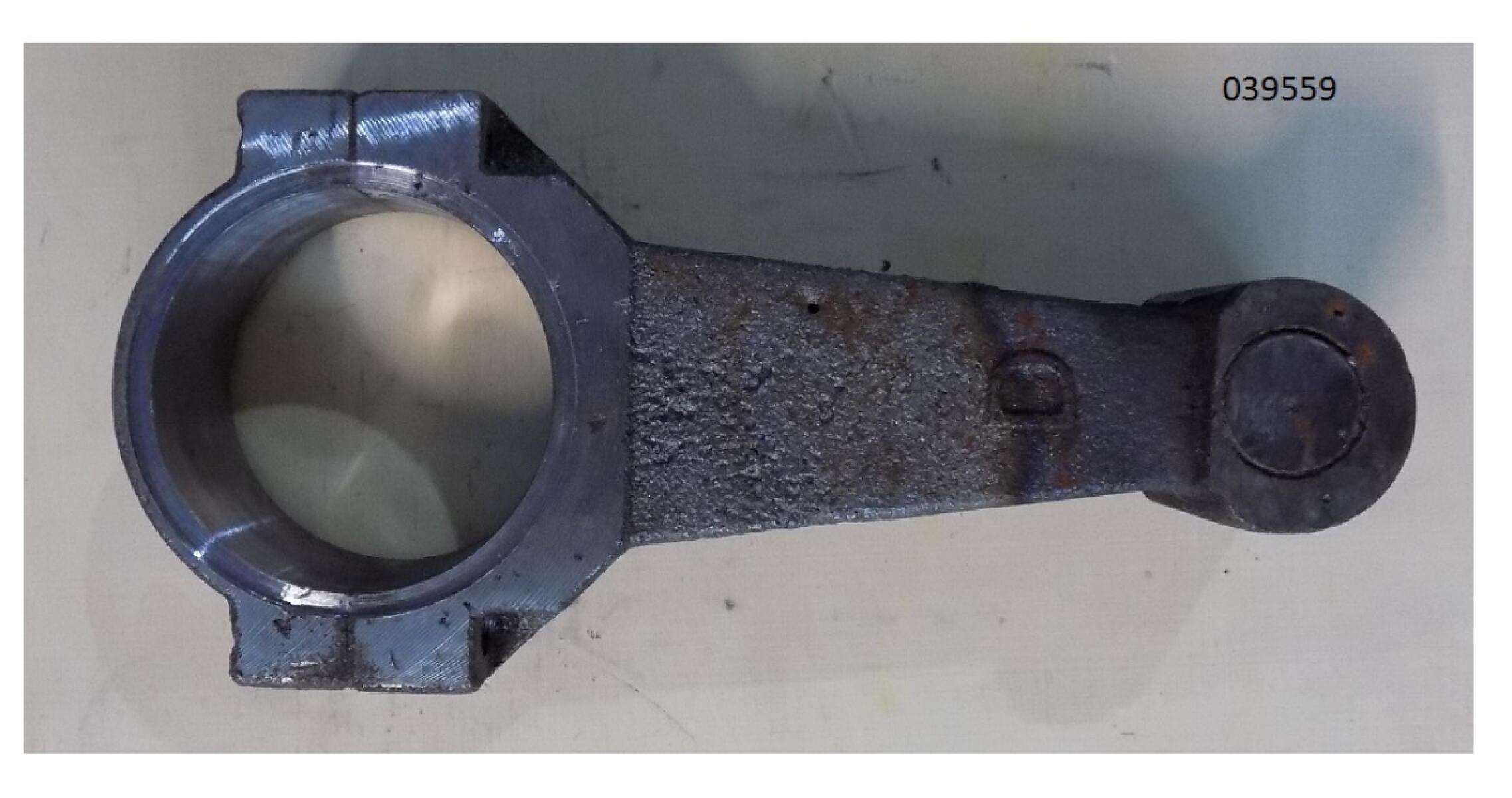 Шатун в сборе ТСС GQ 42N/Connecting rod GQ 42N, №17+№12 Шатун в сборе ТСС GQ 42N/Connecting rod GQ 42N, №17+№12