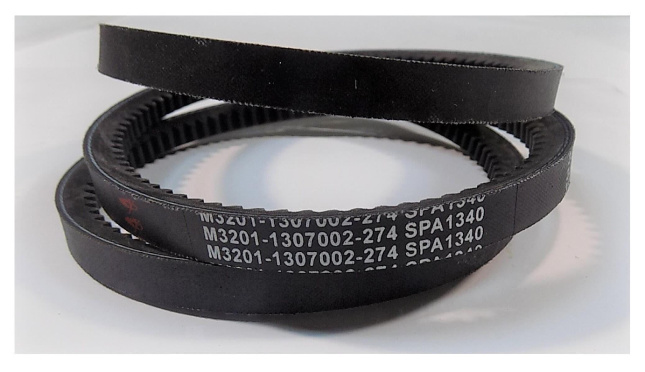 Ремень приводной насоса водяного TDY 235 6LT(SPA13х1340)/Water pump belt,M3201-1307002-562 Ремень приводной насоса водяного TDY 235 6LT(SPA13х1340)/Water pump belt,M3201-1307002-562