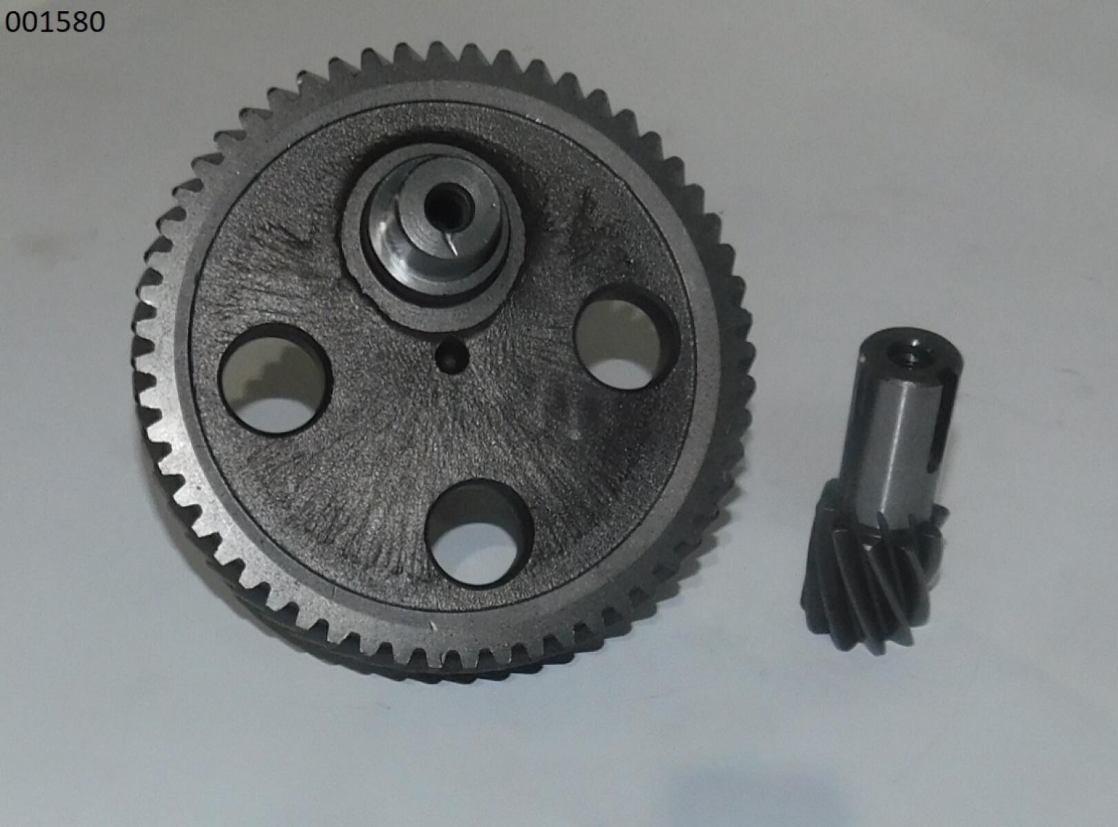 Шестерня и вал-шестерня TSS RM80H,L/Gear wheel+Pinion, (80K-B09+80K-B18) Шестерня и вал-шестерня TSS RM80H,L/Gear wheel+Pinion, (80K-B09+80K-B18)