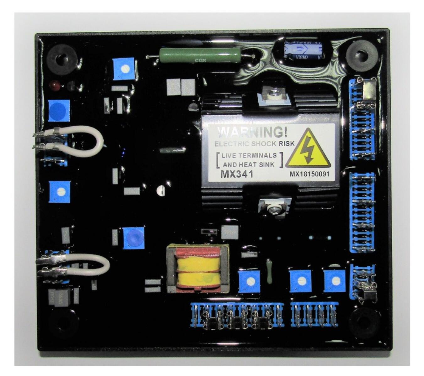 Регулятор напряжения MX341/ MX341 AVR Регулятор напряжения MX341/ MX341 AVR