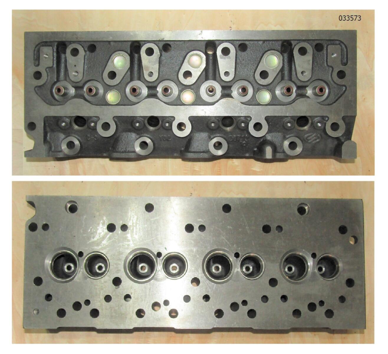 Головка блока цилиндров (в сборе с седлами,втулками) Yangdong Y4105D/Cylinder head parts, Assy Головка блока цилиндров (в сборе с седлами,втулками) Yangdong Y4105D/Cylinder head parts, Assy