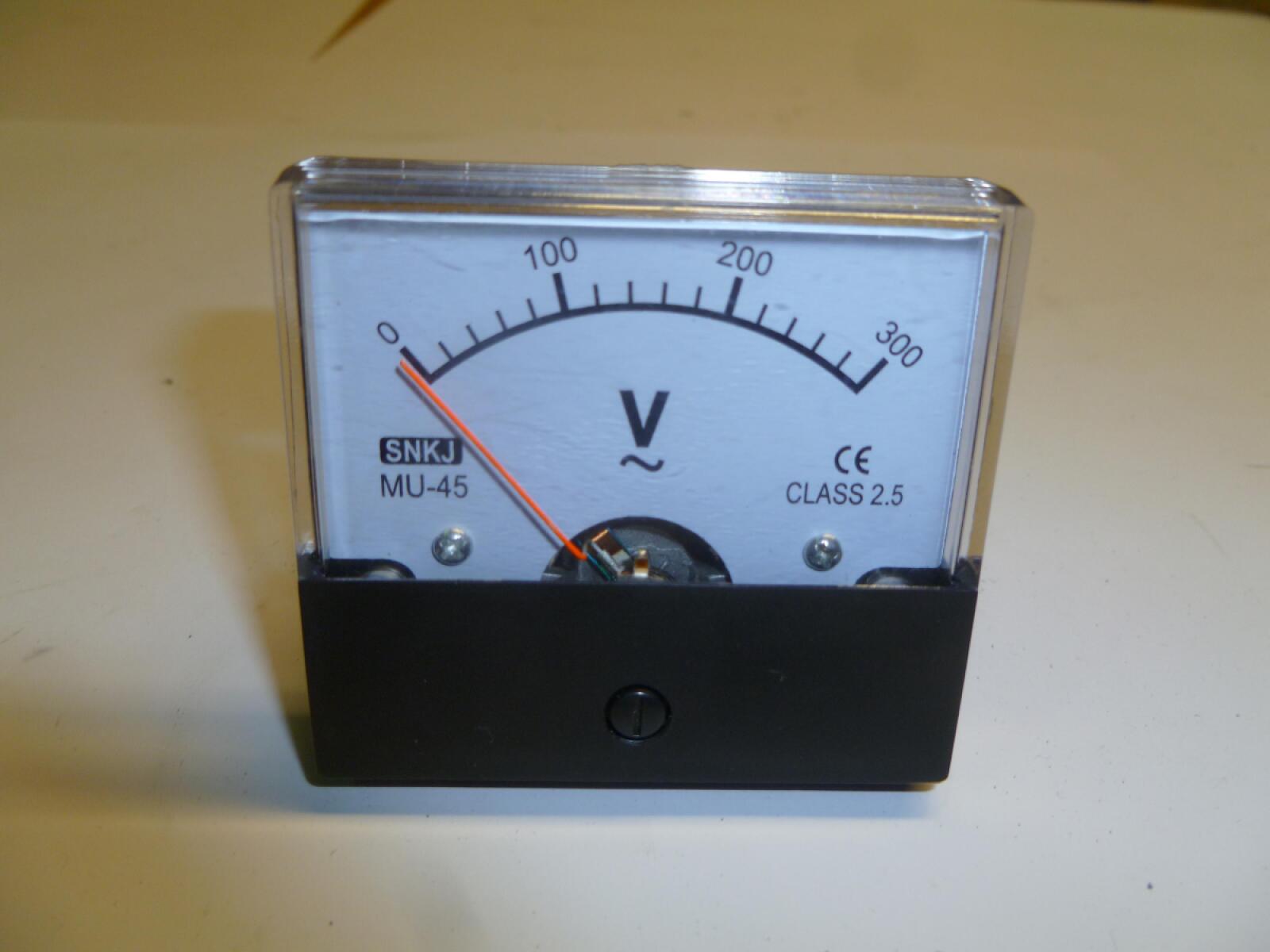 Вольтметр (0-300v)/Voltmeter (MB-23; 37420,MU-45) Вольтметр (0-300v)/Voltmeter (MB-23; 37420,MU-45)