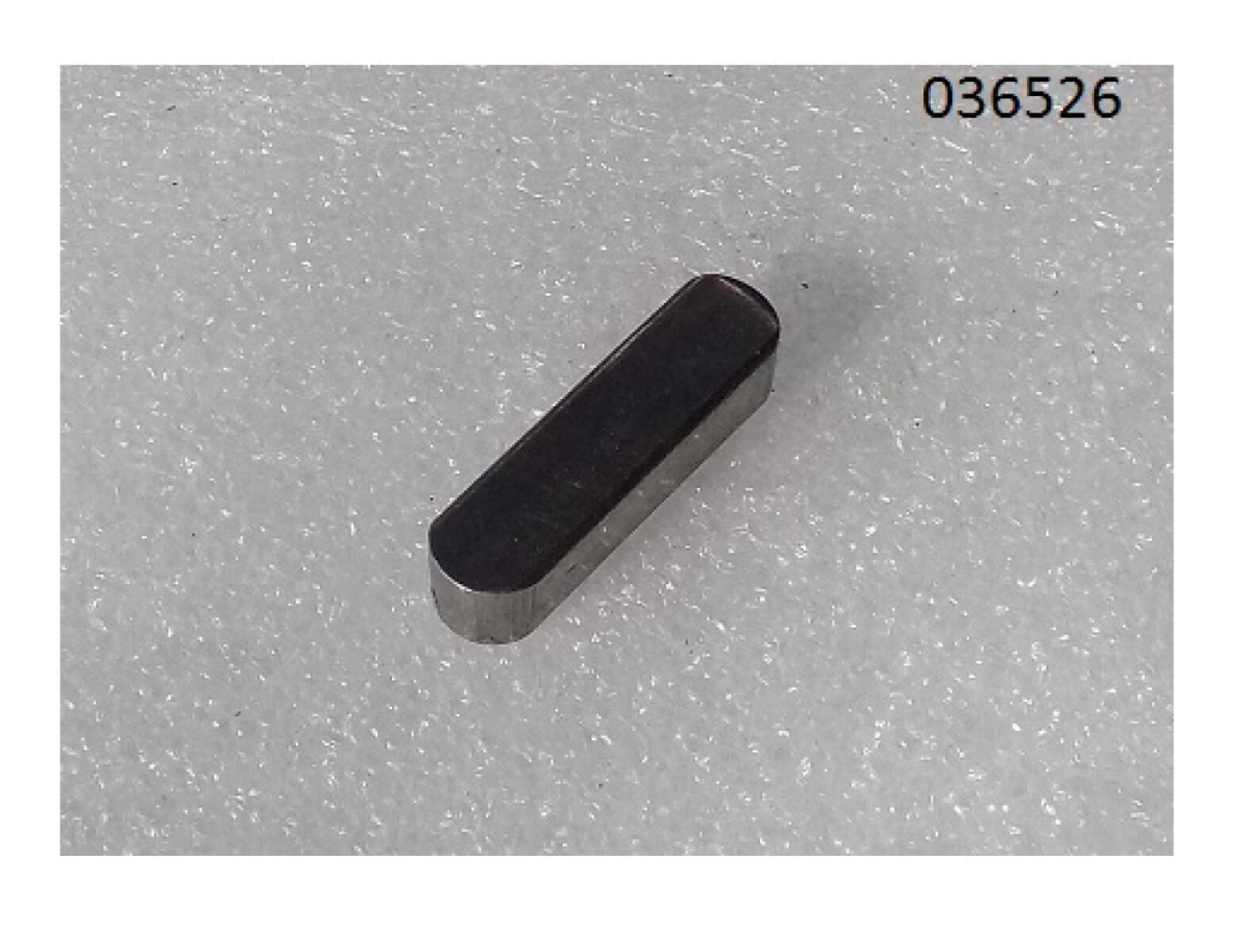 Шпонка (8х30х7) вала вибратора TSS-VP120TL(H)/Flat key (C150T-10) Шпонка (8х30х7) вала вибратора TSS-VP120TL(H)/Flat key (C150T-10)