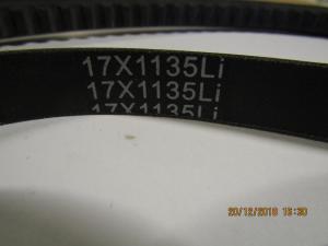 Ремень привода генератора,помпы,вентилятора Y4100 Q /Belt AV17x1135 Ремень привода генератора,помпы,вентилятора Y4100 Q /Belt AV17x1135