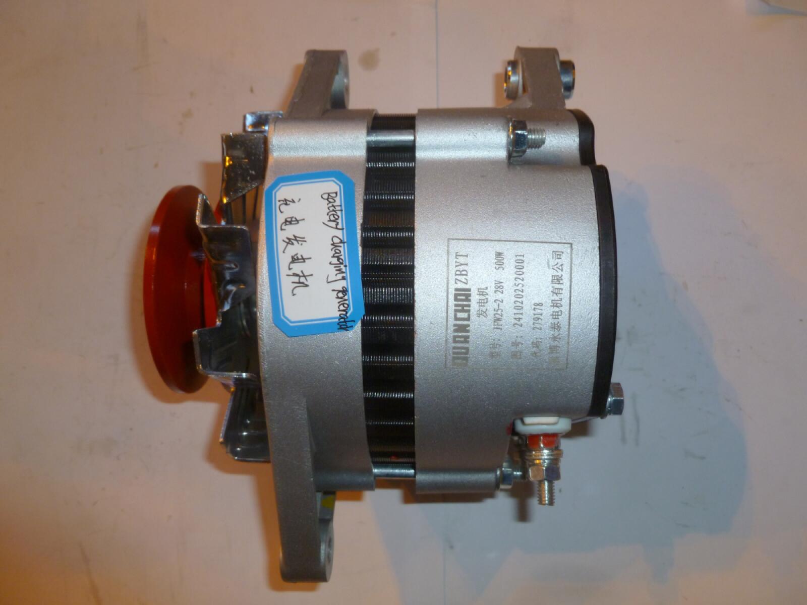 Генератор зарядный TDQ 38 4L (D=80/1B) /Battery charging generator Генератор зарядный TDQ 38 4L (D=80/1B) /Battery charging generator