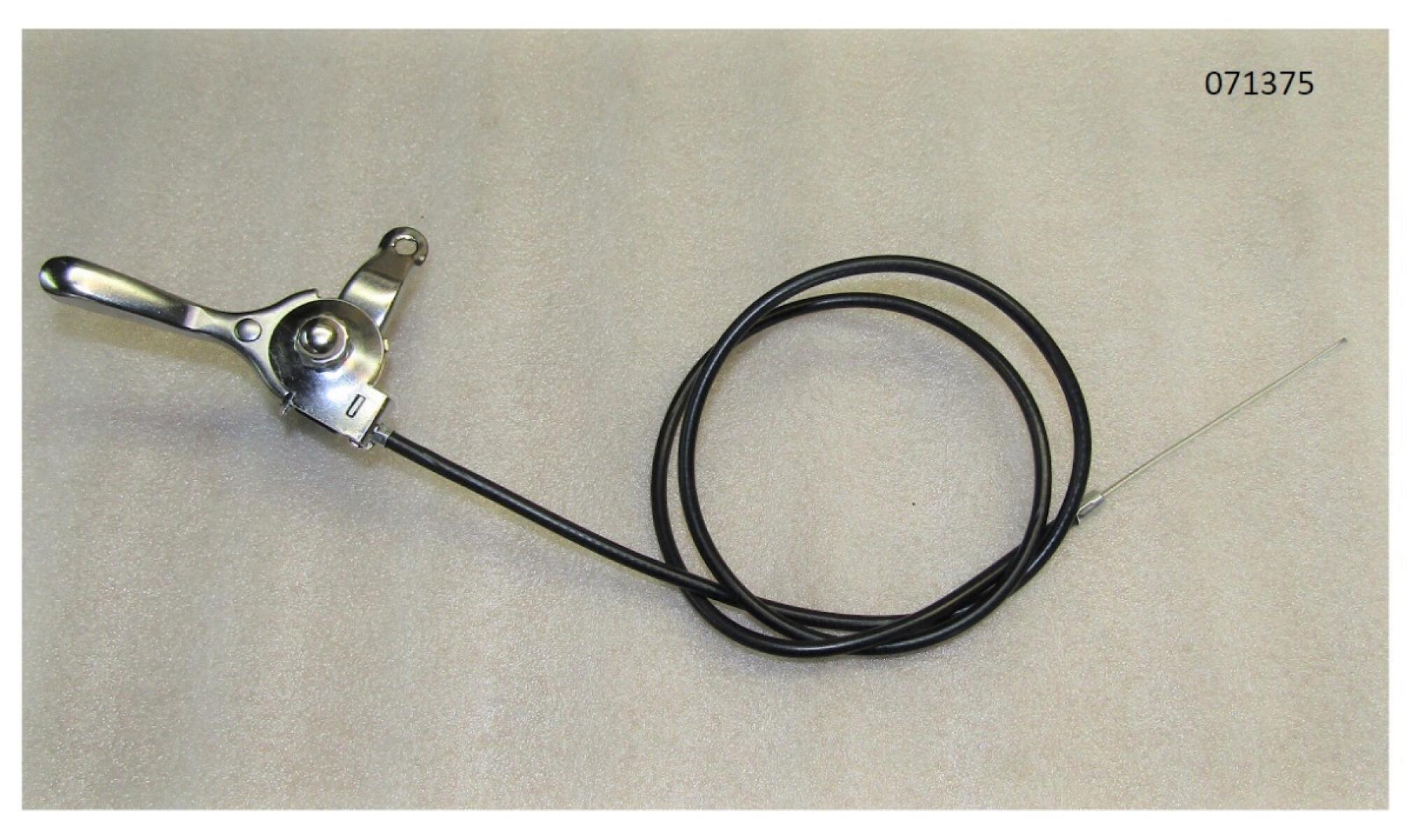 Рычаг газа в сборе с тросиком TSS-VP 90TL(H)/Throttle Controller & Throttle Wire assy Рычаг газа в сборе с тросиком TSS-VP 90TL(H)/Throttle Controller & Throttle Wire assy