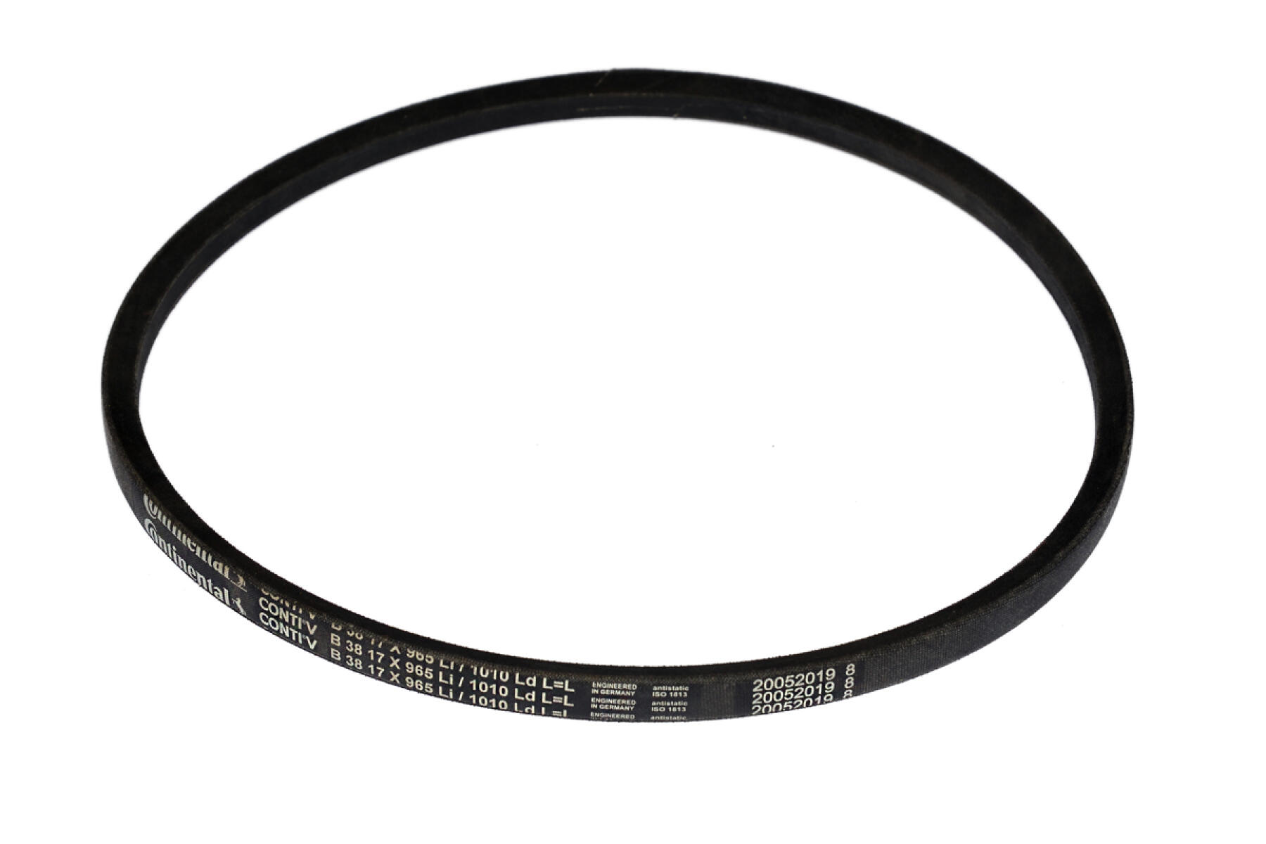 Ремень приводной гладкий (B 38 17х965Li/1010Ld) для TSS-VP260DE(TSS-MS330-KE)/Belt Ремень приводной гладкий (B 38 17х965Li/1010Ld) для TSS-VP260DE(TSS-MS330-KE)/Belt