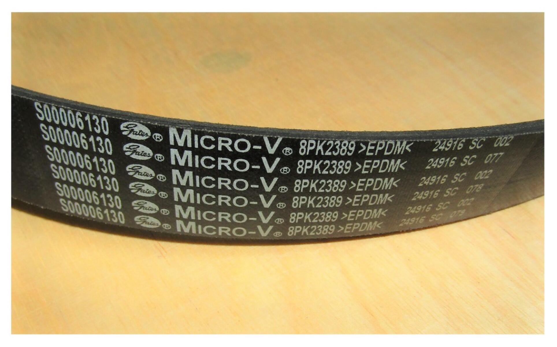 Ремень приводной SDEC SC12E460D2/V-Belt (S00006130; 8PK2389) Ремень приводной SDEC SC12E460D2/V-Belt (S00006130; 8PK2389)