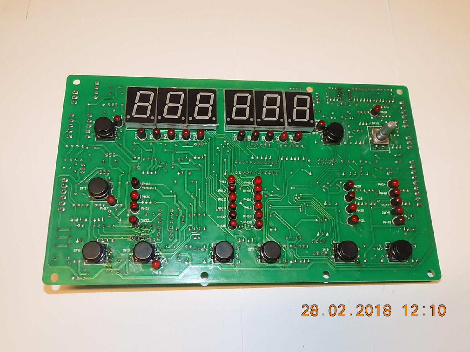 Плата панели управления / PULSE PMIG-500 PCB BOARD PB-PK-91-A0(1) Плата панели управления / PULSE PMIG-500 PCB BOARD PB-PK-91-A0(1)