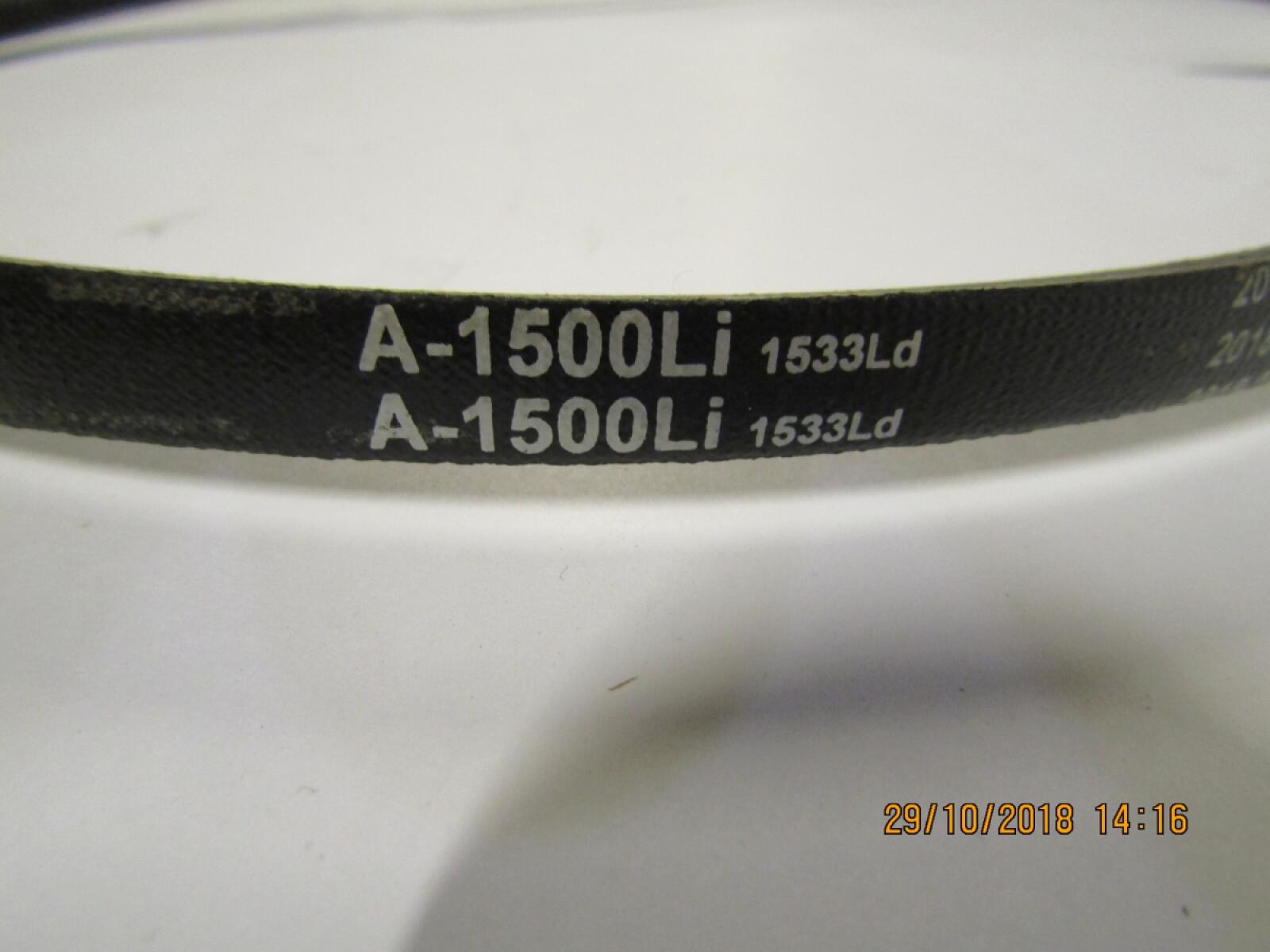 Ремень приводной гладкий (A-1500Li 1533Ld) TSS GW 52B/Belt (A-1500Li) GW 52B, №6 Ремень приводной гладкий (A-1500Li 1533Ld) TSS GW 52B/Belt (A-1500Li) GW 52B, №6