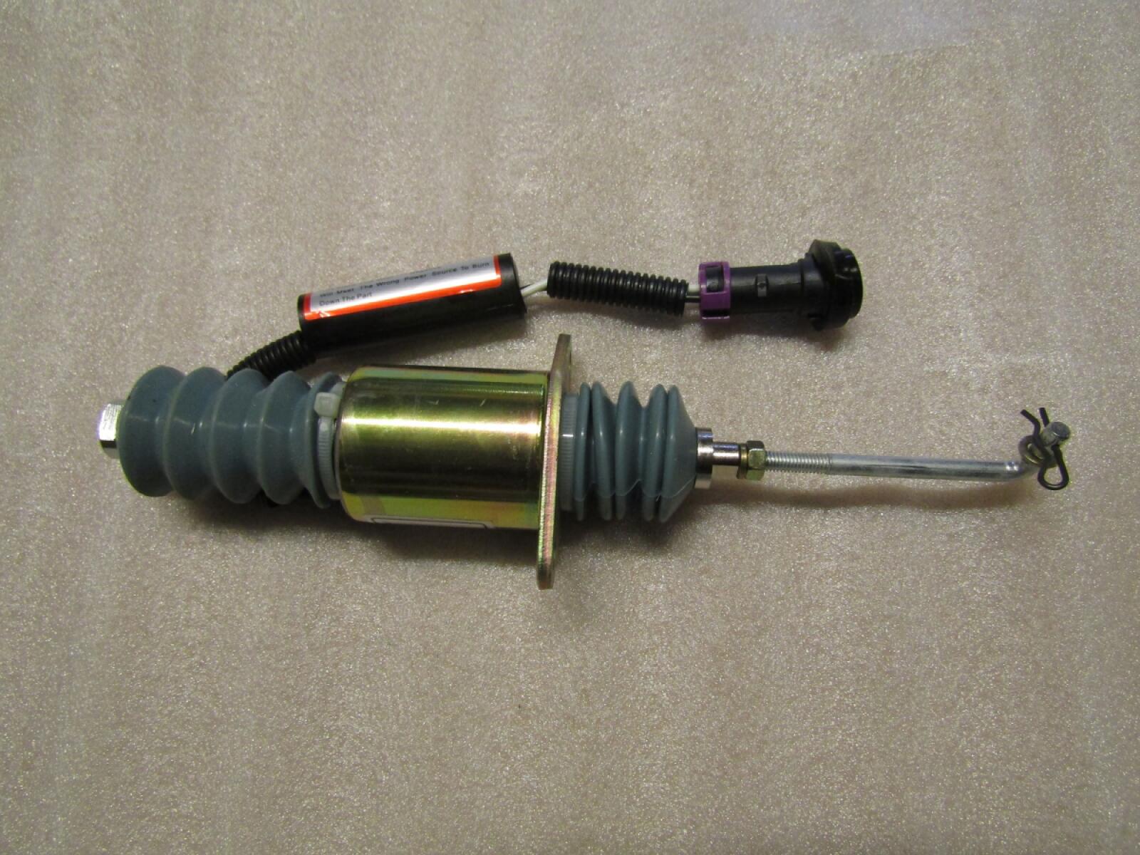 Соленоид останова двигателя Baudouin 6M11G150/5 /Shut-down Electromagnet Соленоид останова двигателя Baudouin 6M11G150/5 /Shut-down Electromagnet