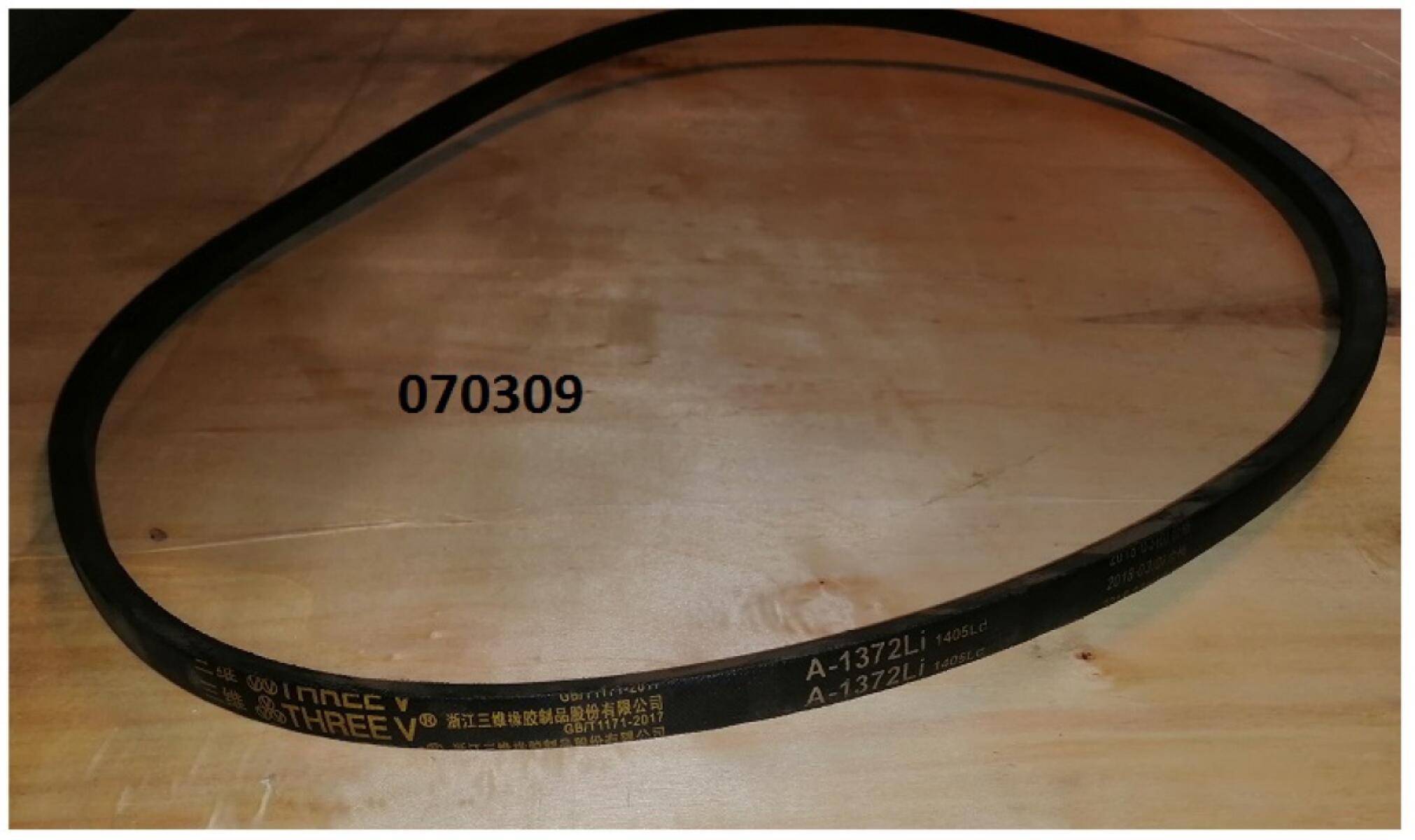 Ремень приводной гладкий (А-1372Li 1405Ld) для ТСС GW 40B/Belt Ремень приводной гладкий (А-1372Li 1405Ld) для ТСС GW 40B/Belt