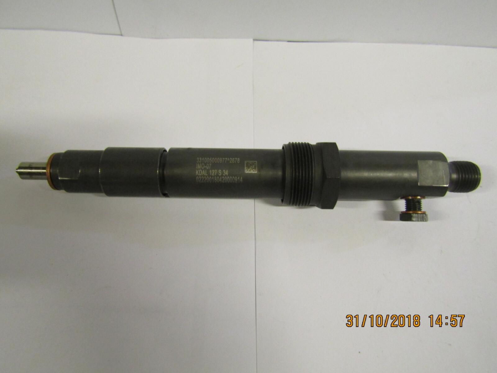 Форсунка топливная Baudouin 12M33G1400/5 /Fuel Injector (331005000977, 1001703128*2678.KDAL 127 S34) Форсунка топливная Baudouin 12M33G1400/5 /Fuel Injector (331005000977, 1001703128*2678.KDAL 127 S34)