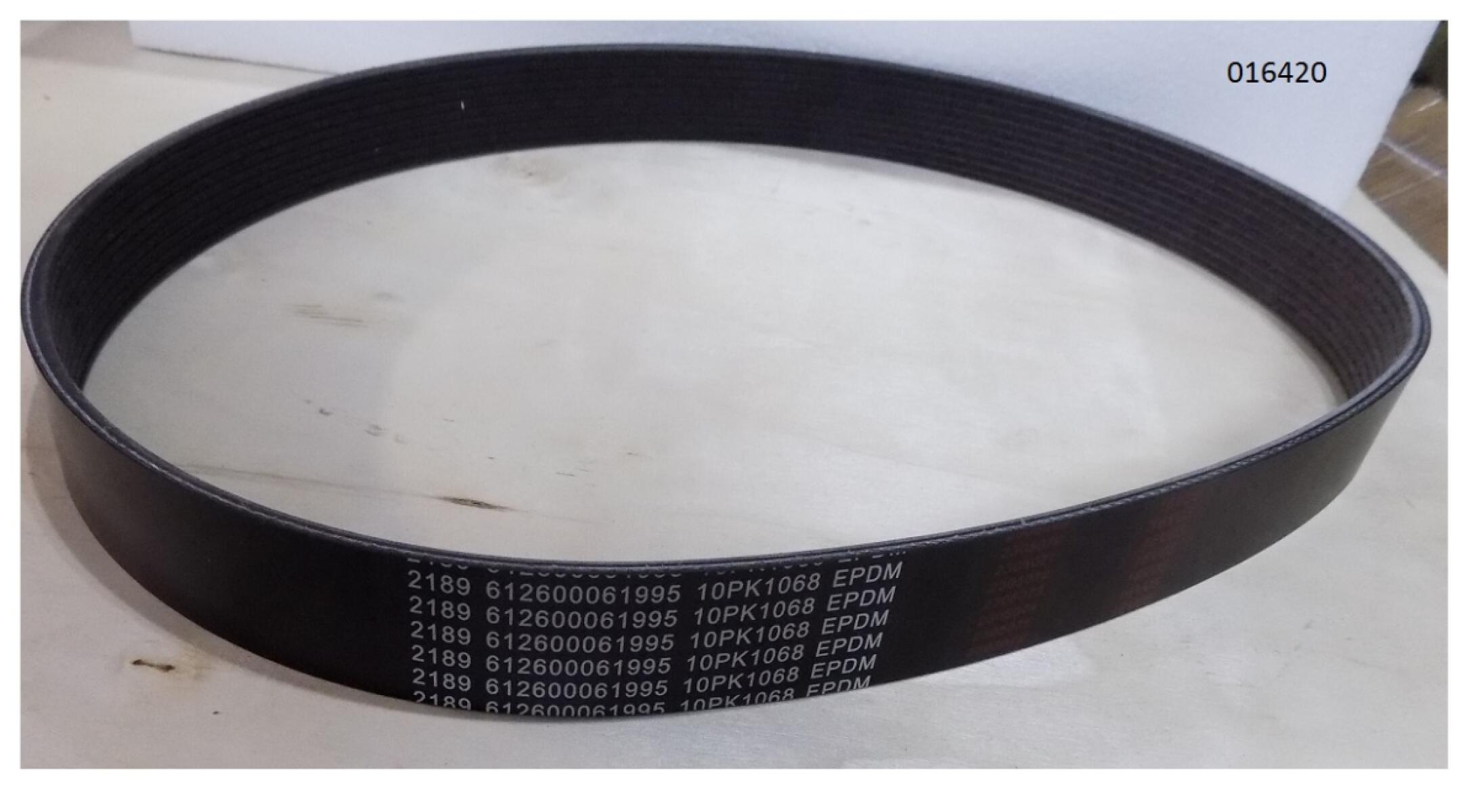 Ремень приводной генератора Baudouin 6M16G330/5 /V Belt ,612600061995,10PK1068 Ремень приводной генератора Baudouin 6M16G330/5 /V Belt ,612600061995,10PK1068