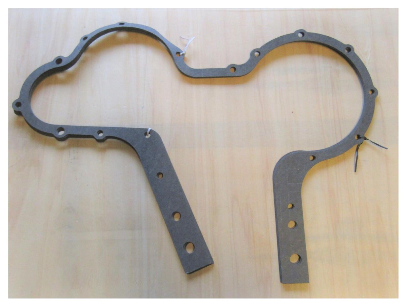Прокладка крышки корпуса шестерен TDY 90 6LT/Timing gear housing cover gasket Прокладка крышки корпуса шестерен TDY 90 6LT/Timing gear housing cover gasket