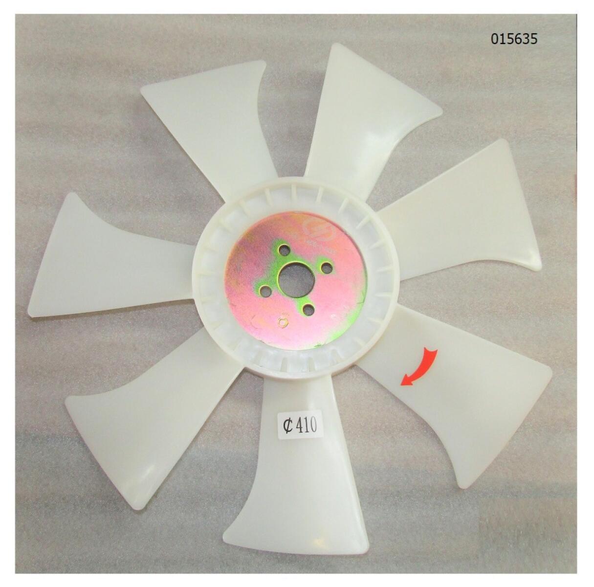 Крыльчатка вентилятора (D=410/7 )TDY 25 4L/Fan Assy Крыльчатка вентилятора (D=410/7 )TDY 25 4L/Fan Assy