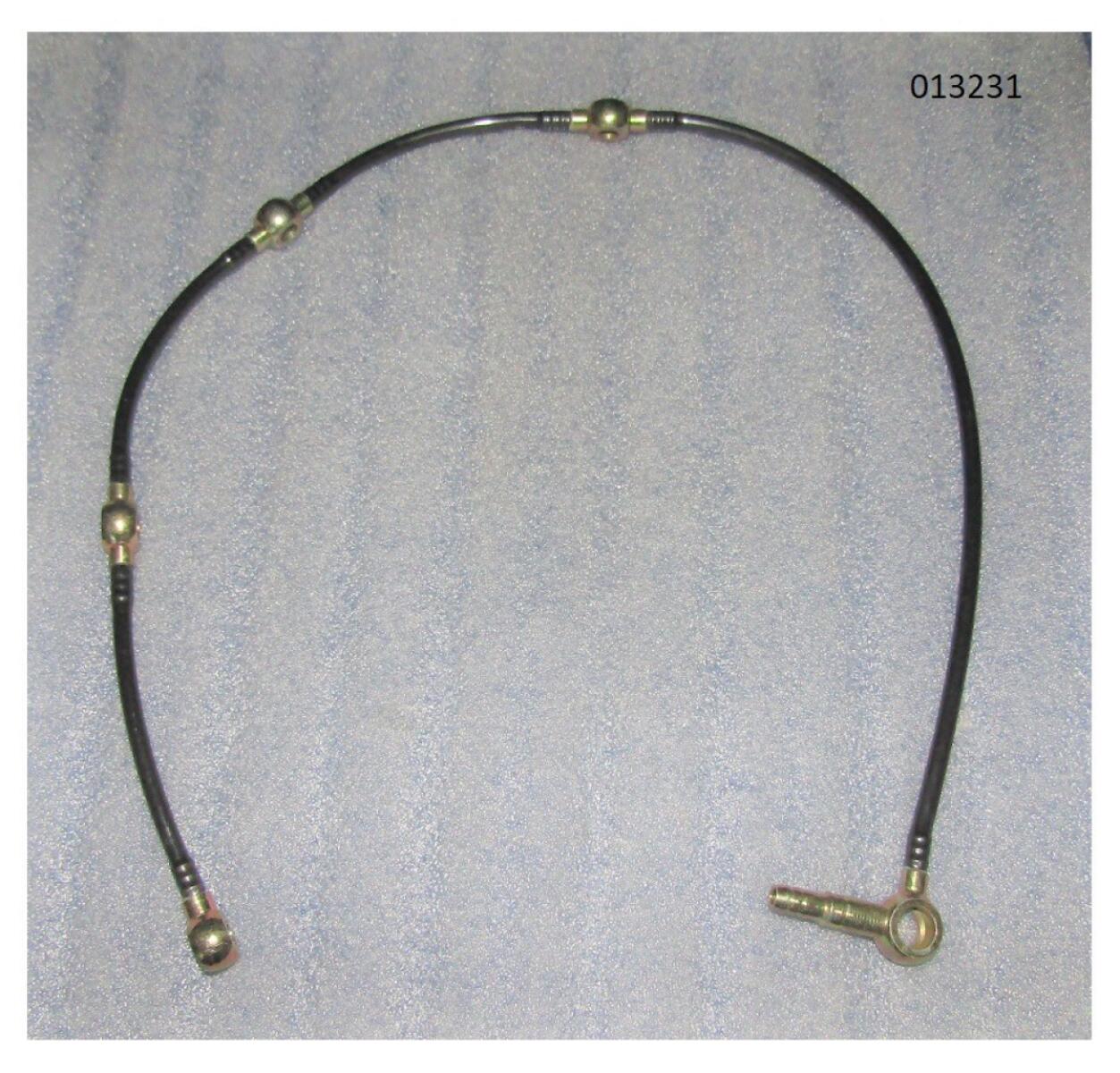 Трубка дренажная форсунок Quanchai QC490D; TDQ 20 4L/Injector oil return pipe