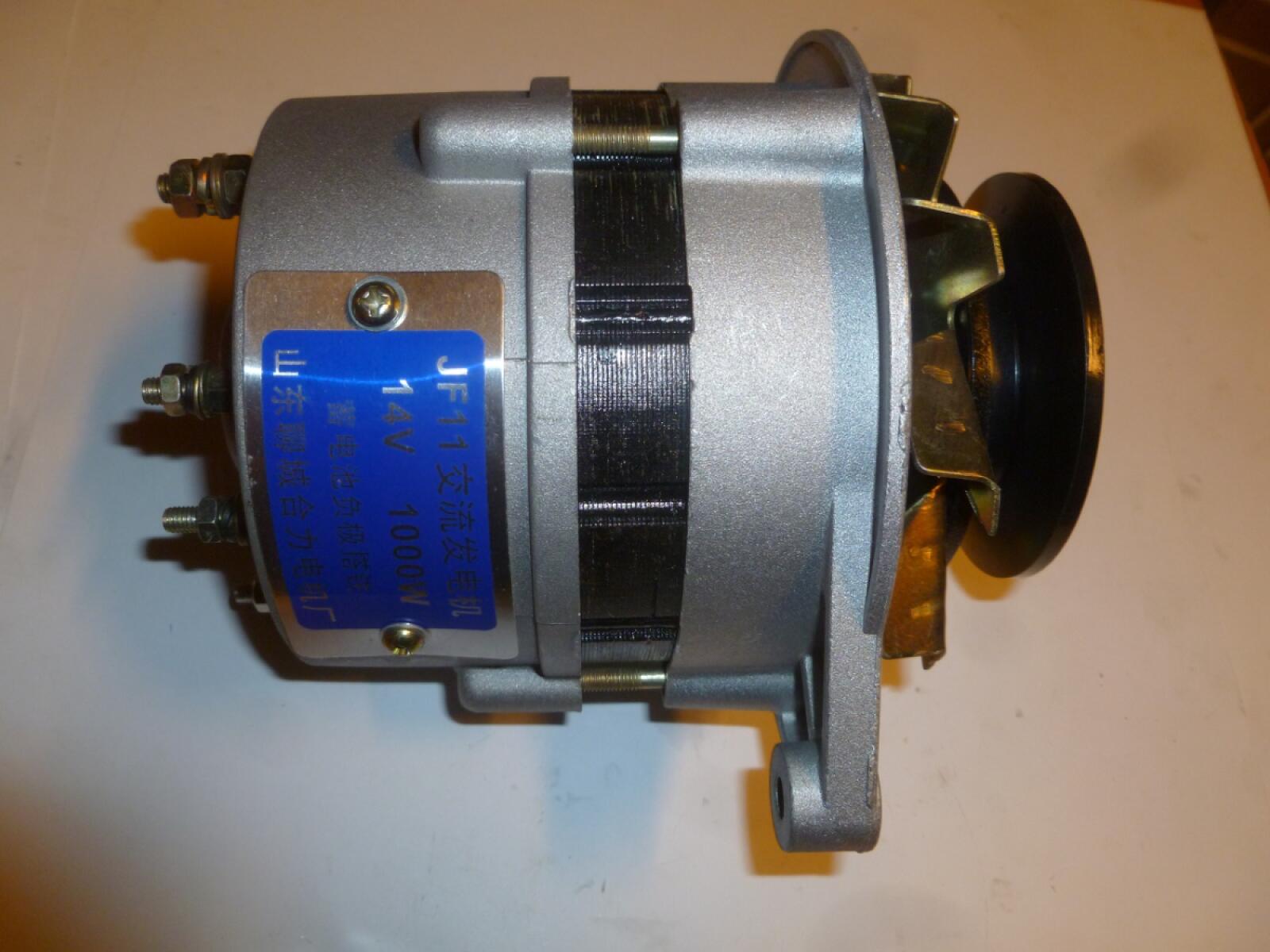 Генератор зарядный Ricardo K4100DS; TDК 30 4L (D=85/1B) /Silicon rectifier generator,JF11,14v,1000 w Генератор зарядный Ricardo K4100DS; TDК 30 4L (D=85/1B) /Silicon rectifier generator,JF11,14v,1000 w