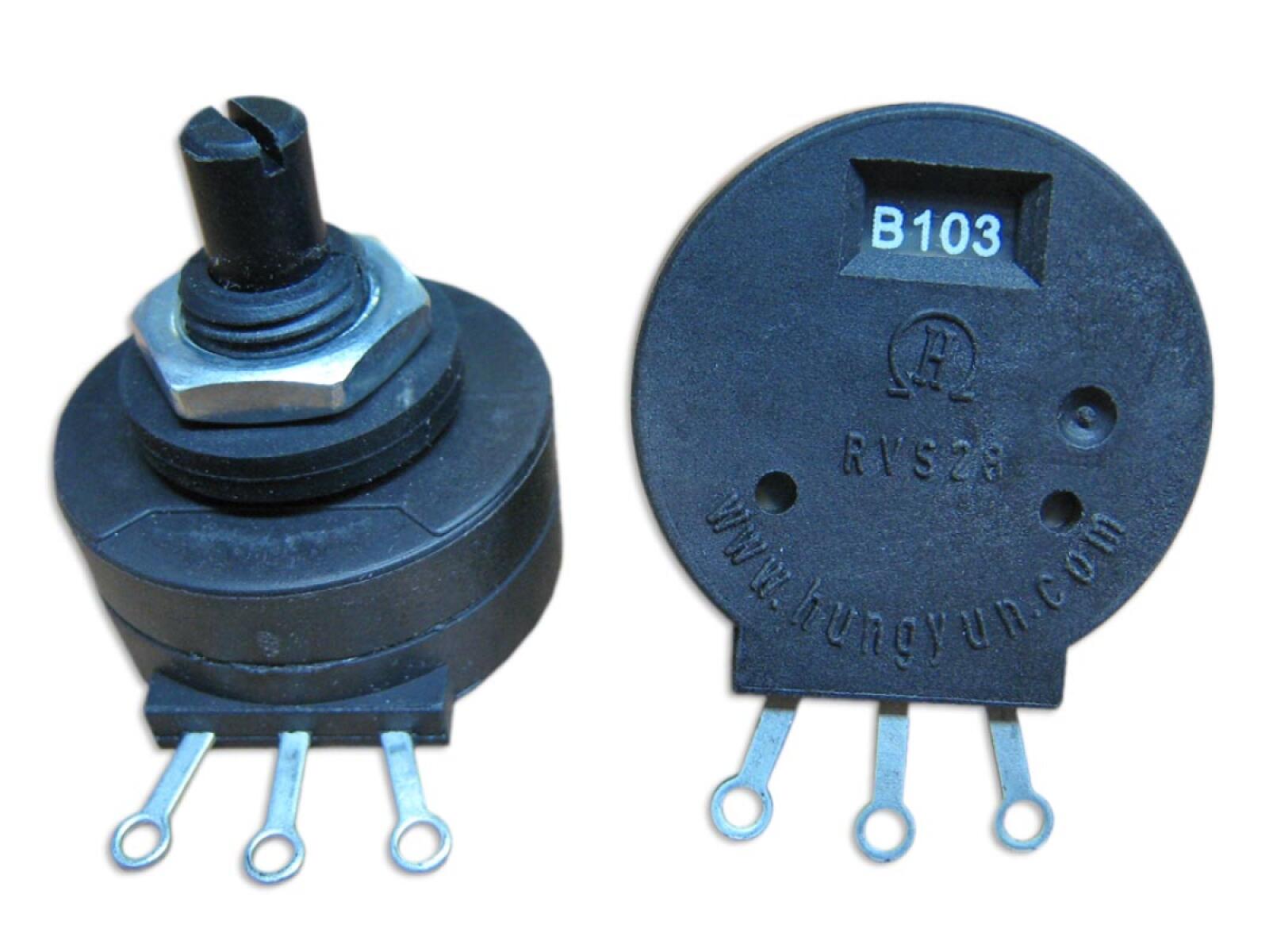 Регулятор форсажа дуги (потенциометр)/ Potentiometer RVS28 B103 (01.09.001.001) Регулятор форсажа дуги (потенциометр)/ Potentiometer RVS28 B103 (01.09.001.001)