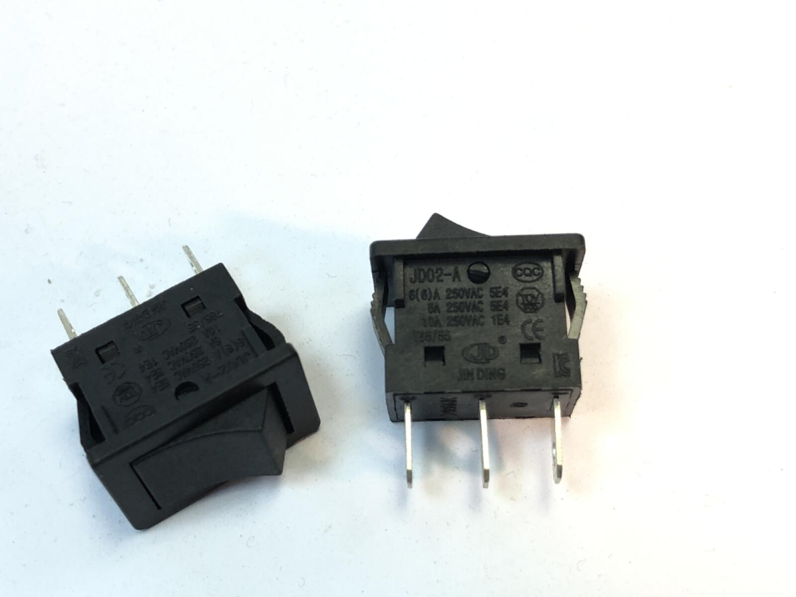 Переключатель электрический 3-х контактный / 250V-6A / Electric switch 250V-6A Переключатель электрический 3-х контактный / 250V-6A / Electric switch 250V-6A