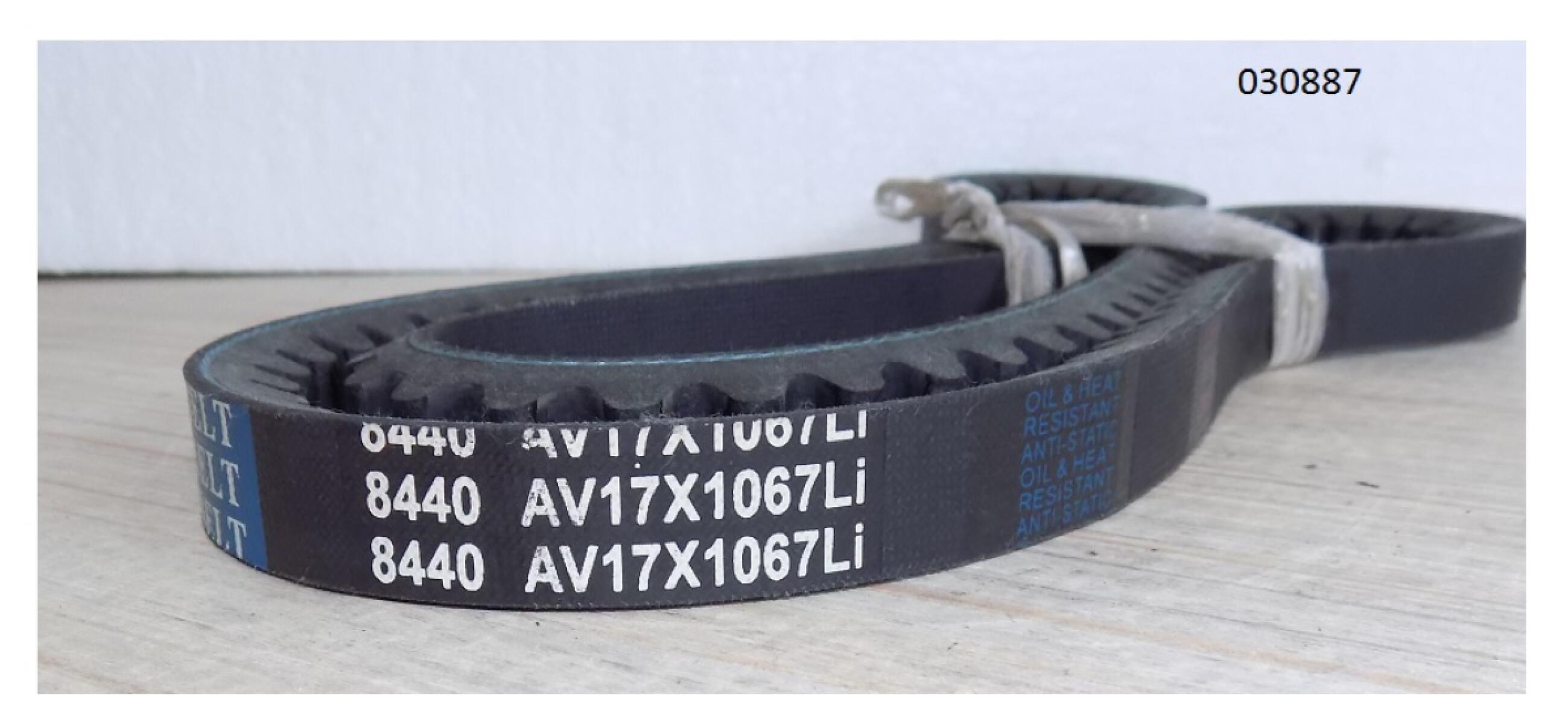 Ремень приводной TDR-K 18 4L;TDR-K 22 4L/V - belt , water pump,B-1067 Li 1107 Lw Ремень приводной TDR-K 18 4L;TDR-K 22 4L/V - belt , water pump,B-1067 Li 1107 Lw